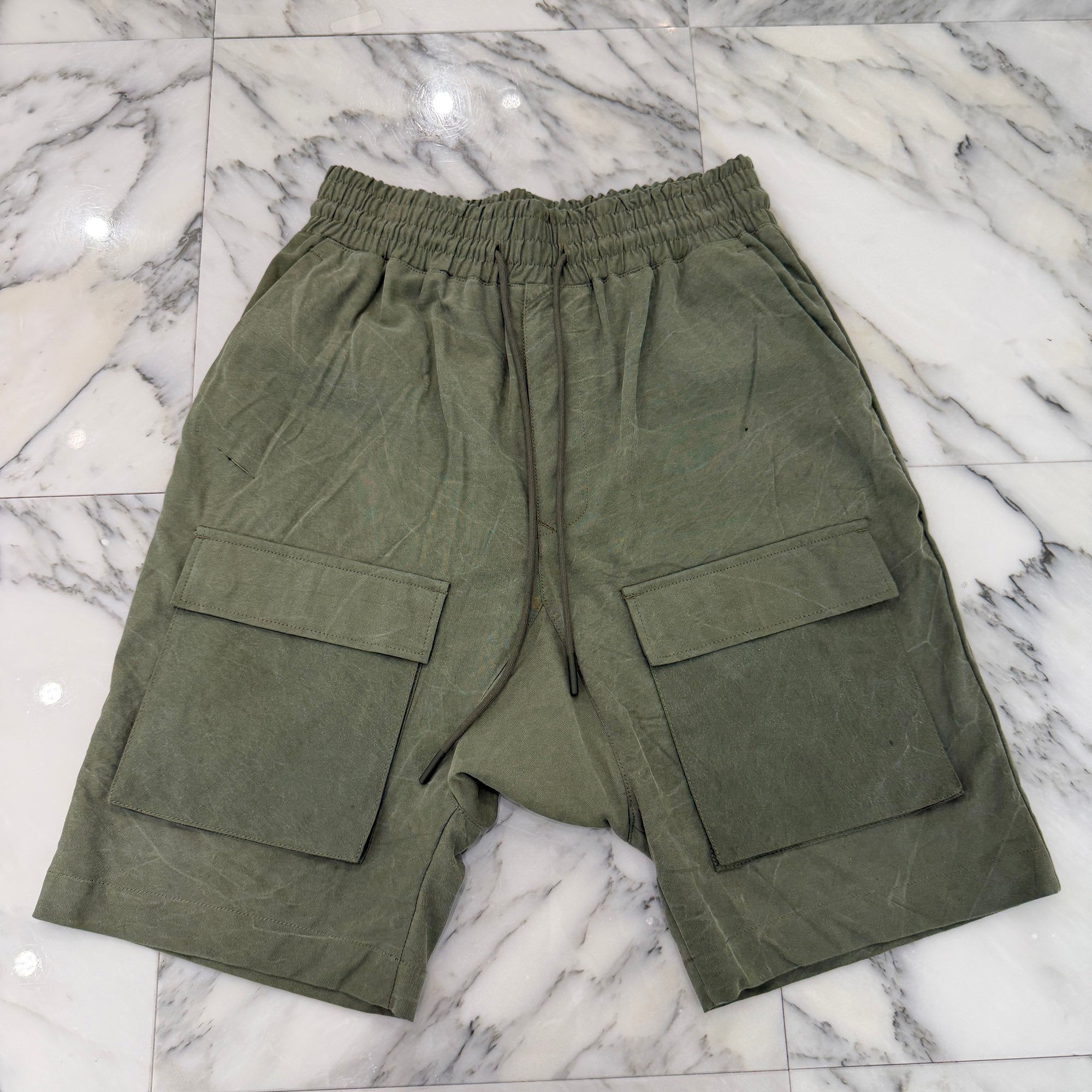 READYMADE Vintage Military Fabric Cargo Shorts RE-CO-KH-00-00-273 Size 1 レディメイド ヴィンテージ ミリタリーファブリック カーゴショーツ サイズ1