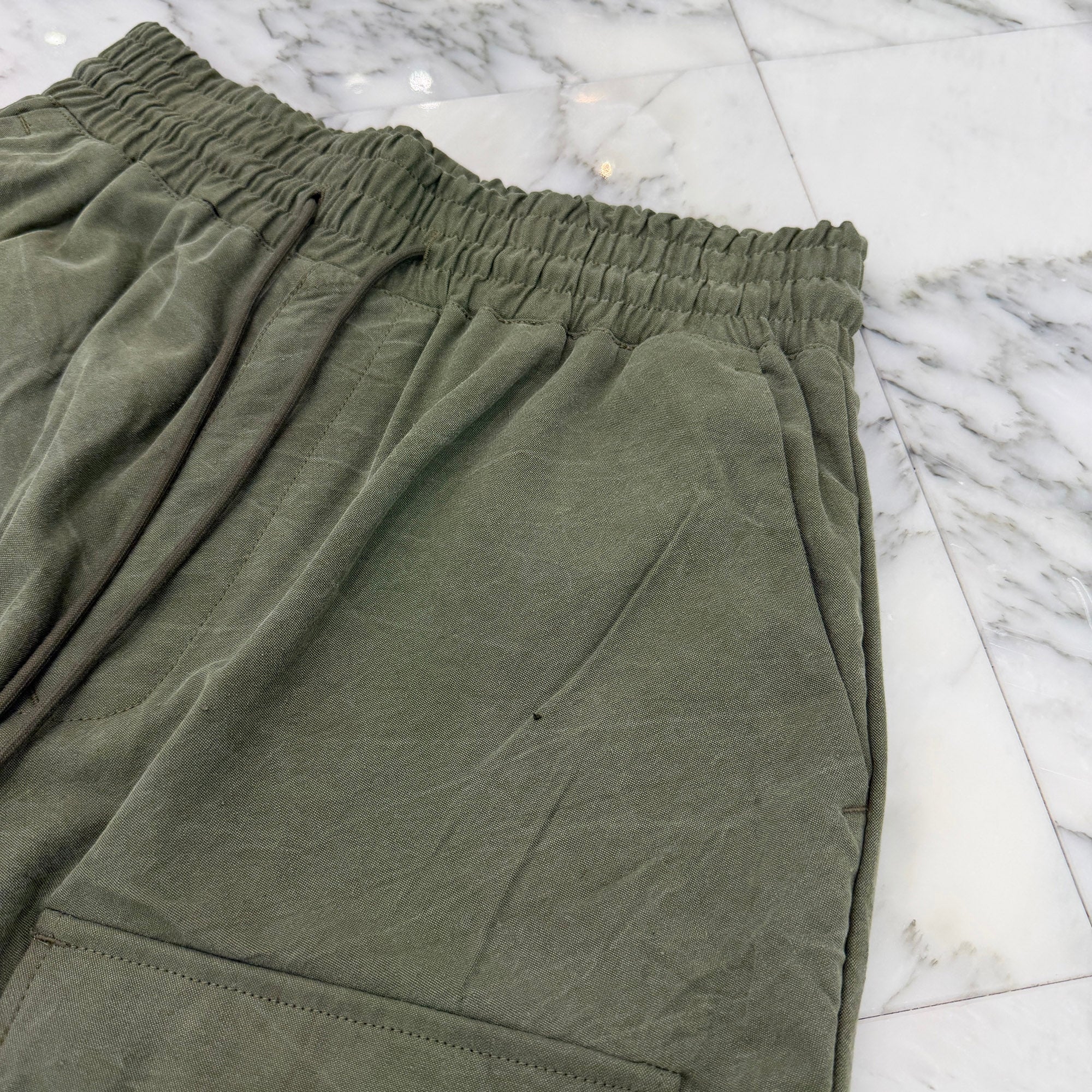 READYMADE Vintage Military Fabric Cargo Shorts RE-CO-KH-00-00-273 Size 1 レディメイド ヴィンテージ ミリタリーファブリック カーゴショーツ サイズ1