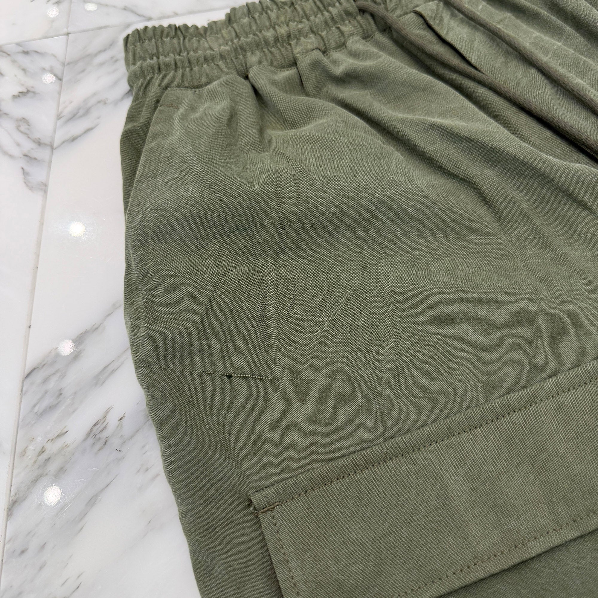 READYMADE Vintage Military Fabric Cargo Shorts RE-CO-KH-00-00-273 Size 1 レディメイド ヴィンテージ ミリタリーファブリック カーゴショーツ サイズ1