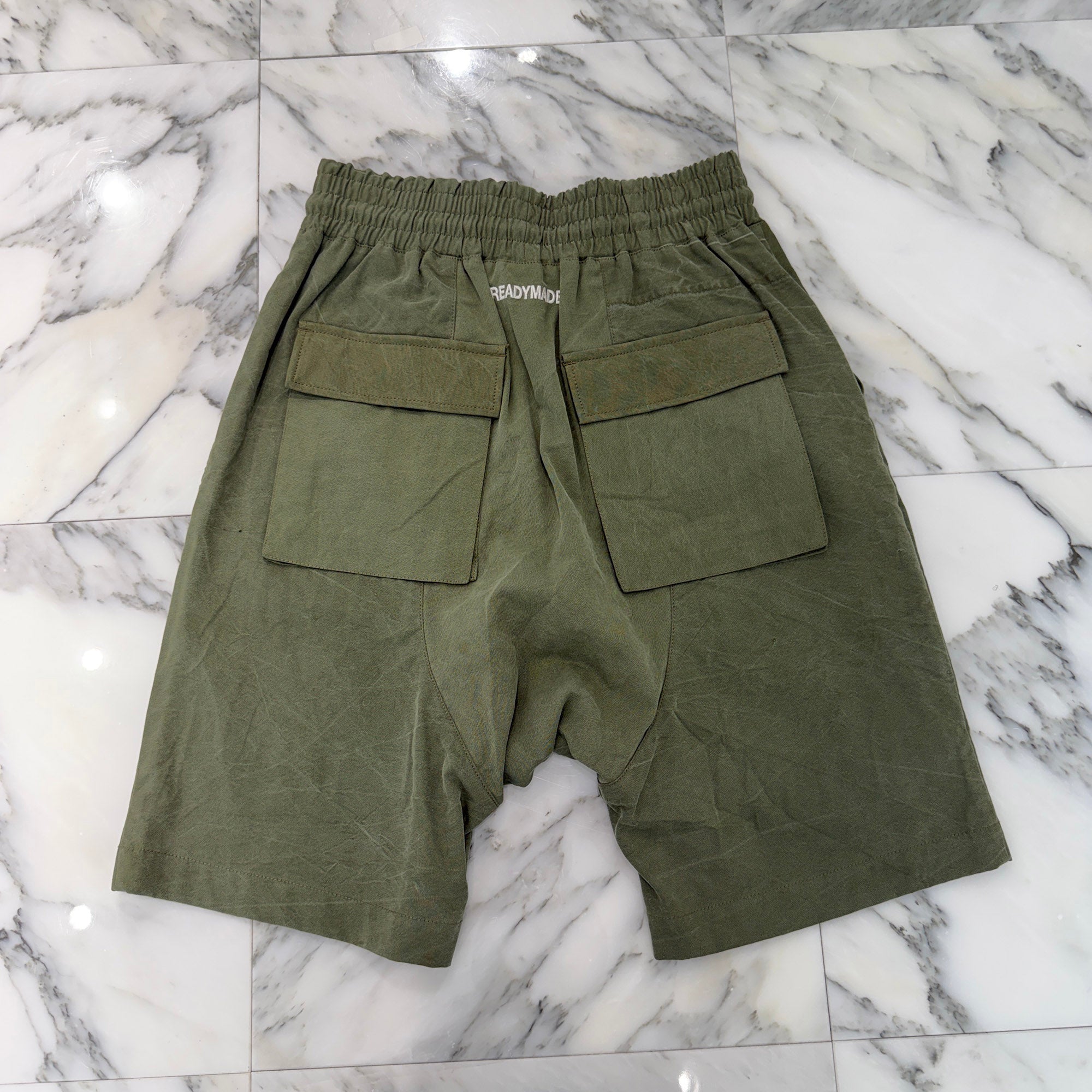 READYMADE Vintage Military Fabric Cargo Shorts RE-CO-KH-00-00-273 Size 1 レディメイド ヴィンテージ ミリタリーファブリック カーゴショーツ サイズ1