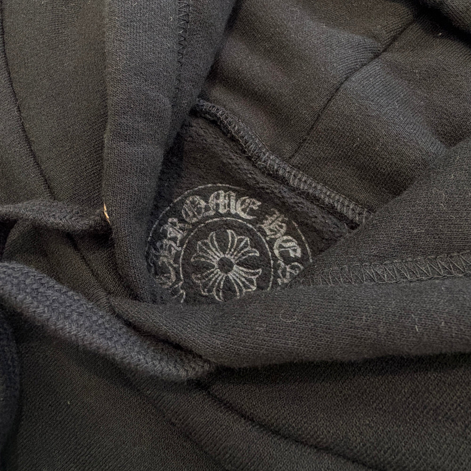 CHROME HEARTS 2025SS CANNES Limited Hooded "LOVE YOU" BS FLARE Horseshoe Pullover Hoodie Size M クロムハーツ カンヌ限定 フーデッド "LOVE YOU" BSフレア ホースシュー プルオーバーフーディ サイズM