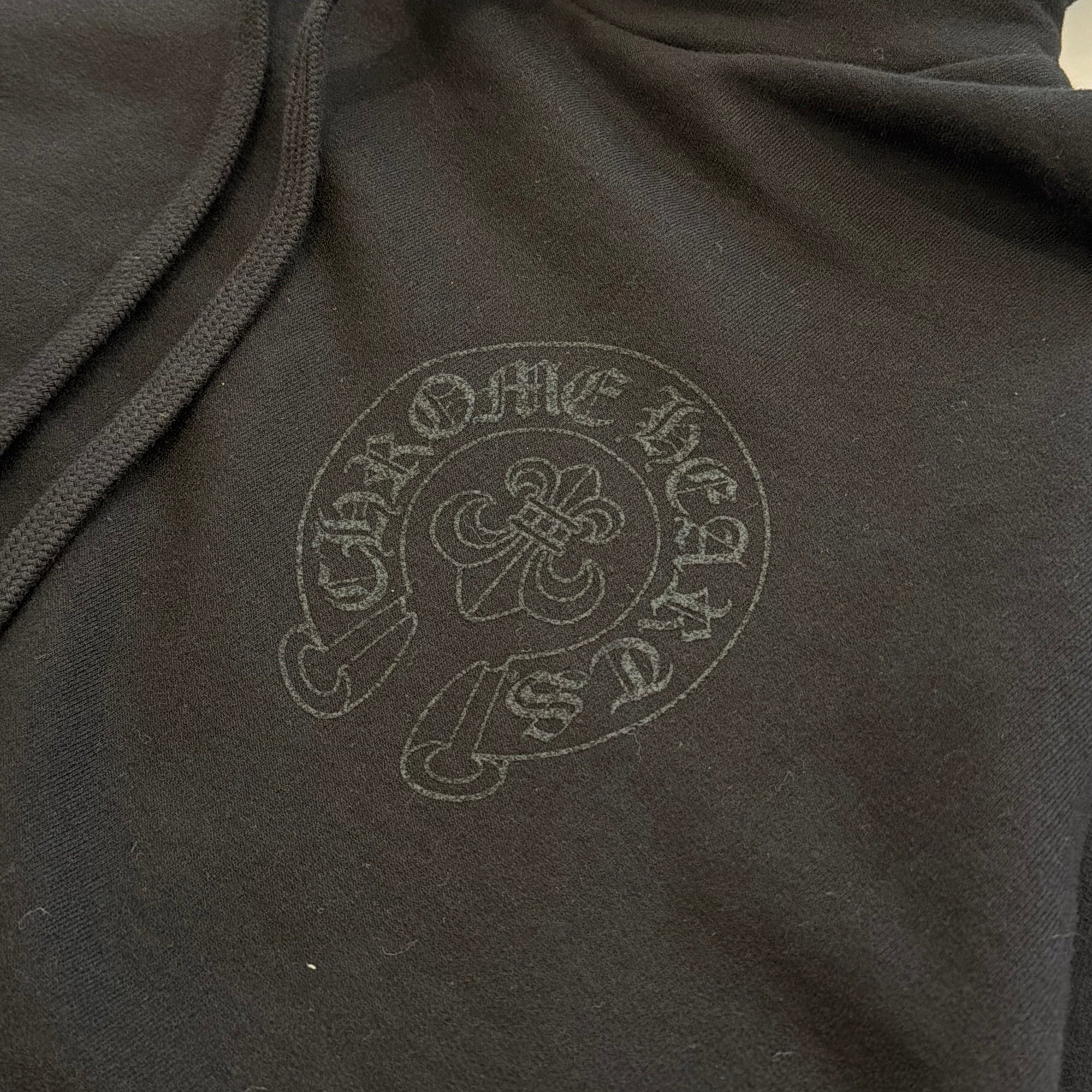 CHROME HEARTS 2025SS CANNES Limited Hooded "LOVE YOU" BS FLARE Horseshoe Pullover Hoodie Size M クロムハーツ カンヌ限定 フーデッド "LOVE YOU" BSフレア ホースシュー プルオーバーフーディ サイズM