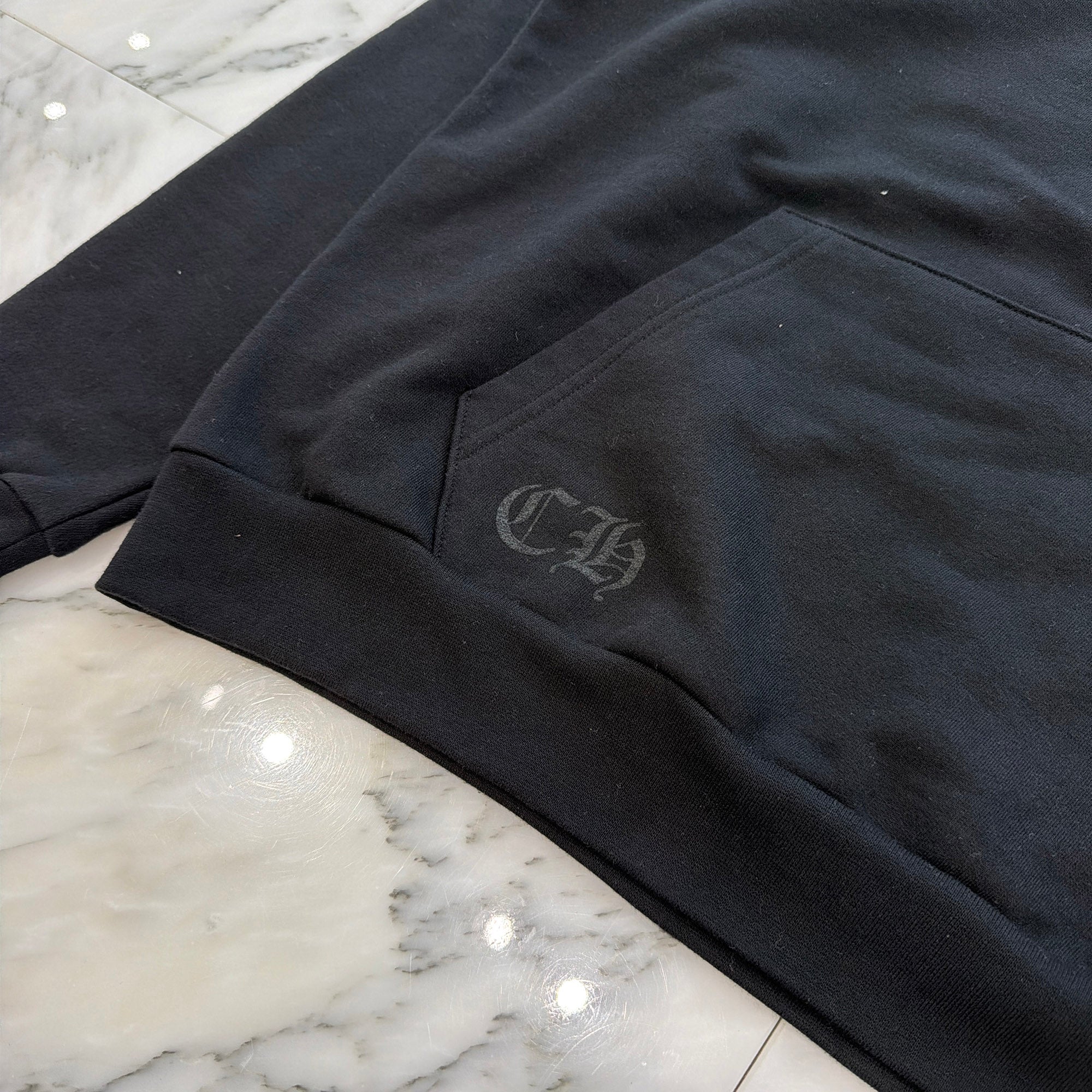 CHROME HEARTS 2025SS CANNES Limited Hooded "LOVE YOU" BS FLARE Horseshoe Pullover Hoodie Size M クロムハーツ カンヌ限定 フーデッド "LOVE YOU" BSフレア ホースシュー プルオーバーフーディ サイズM
