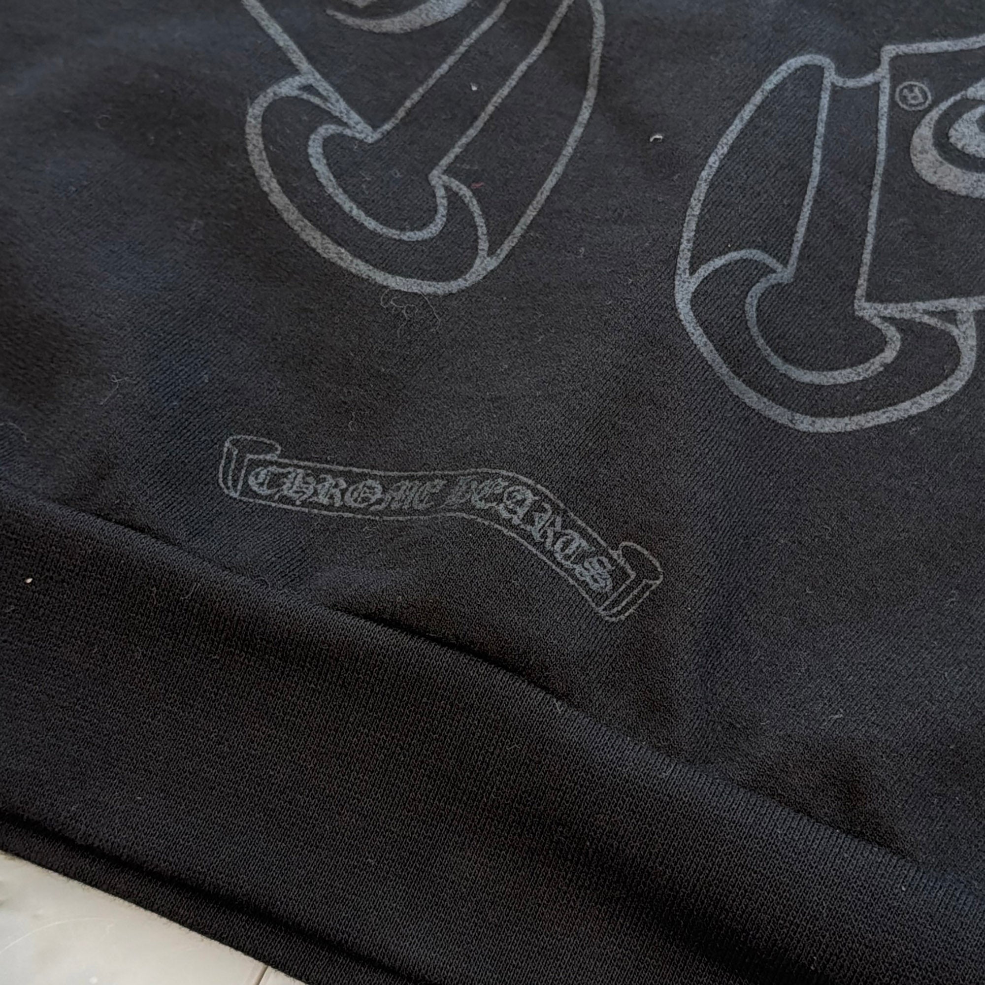CHROME HEARTS 2025SS CANNES Limited Hooded "LOVE YOU" BS FLARE Horseshoe Pullover Hoodie Size M クロムハーツ カンヌ限定 フーデッド "LOVE YOU" BSフレア ホースシュー プルオーバーフーディ サイズM