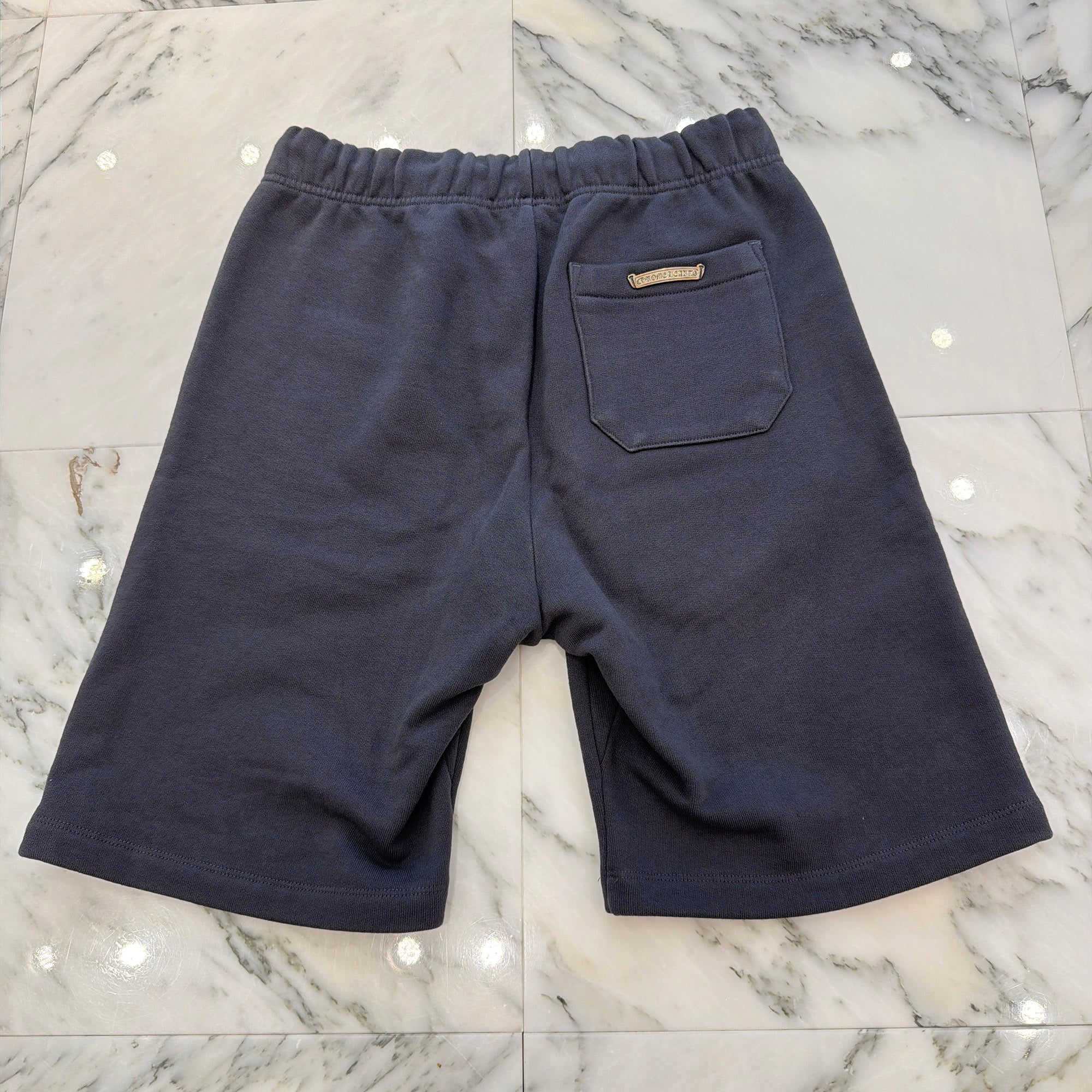 CHROME HEARTS Y NOT 3 Cemetery Cross Patch Sweat Shorts Size S クロムハーツ ワイノット 3 セメタリー クロスパッチ スウェットショーツ サイズS
