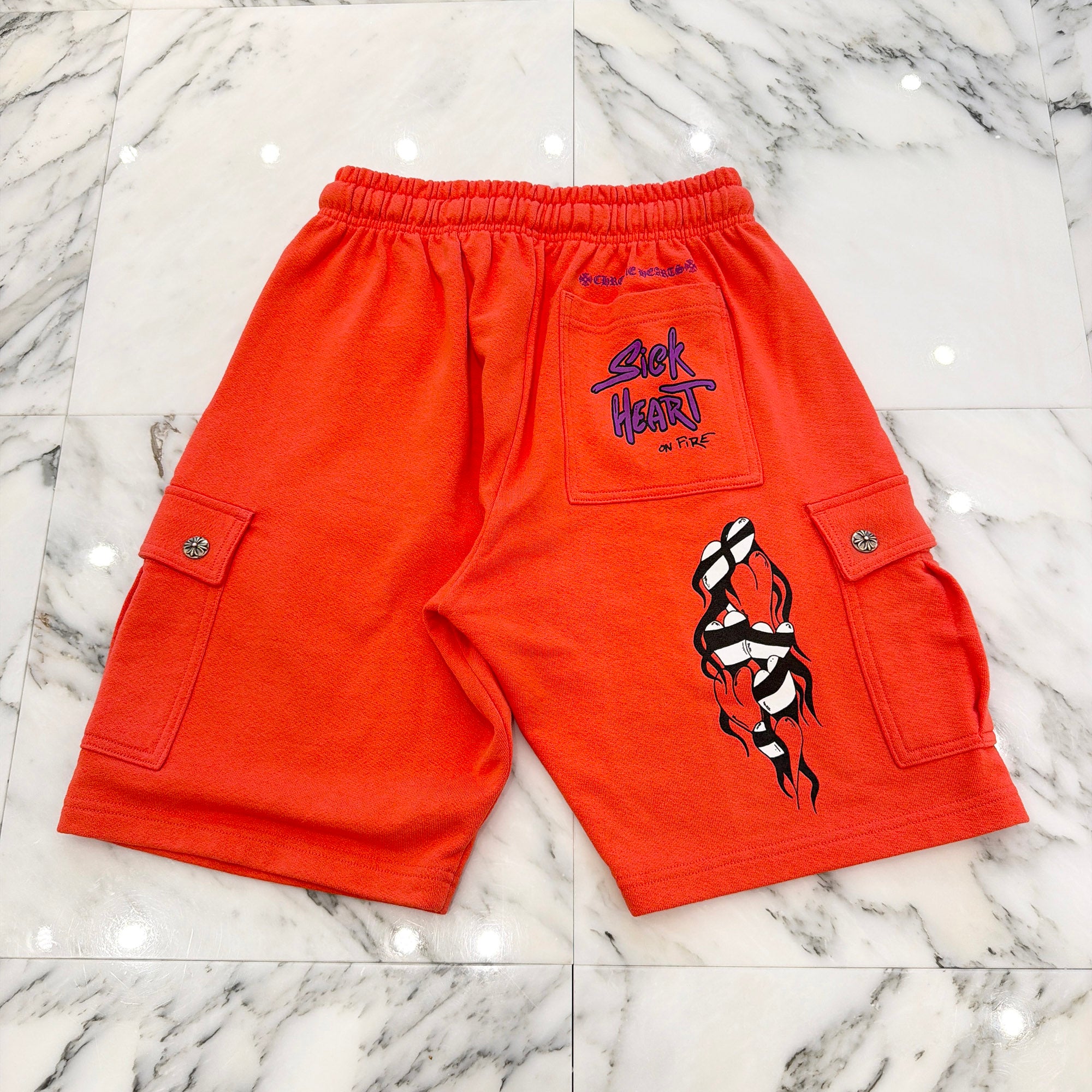 CHROME HEARTS × MATTY BOY 2023SS Sadistic Lipstick Half Pants Size M クロムハーツ × マッティボーイ サディスティック リップスティック ハーフパンツ サイズM