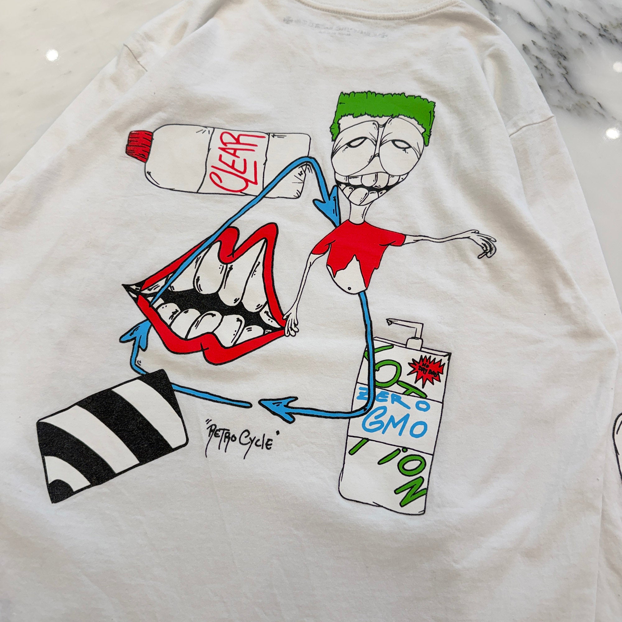CHROME HEARTS × MATTY BOY RETRO CYCLE Long Sleeve Tee Size L クロムハーツ × マッティボーイ レトロサイクル ロングスリーブ Tシャツ サイズL