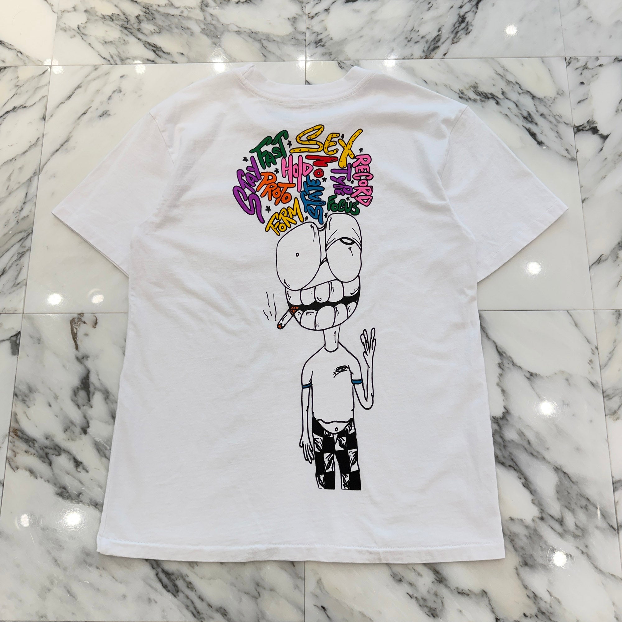 MATTY BOY 2025SS NY Exclusive ANTI PROMO Tee Size M マッティボーイ ニューヨーク限定 アンティ プロモ Tシャツ サイズM