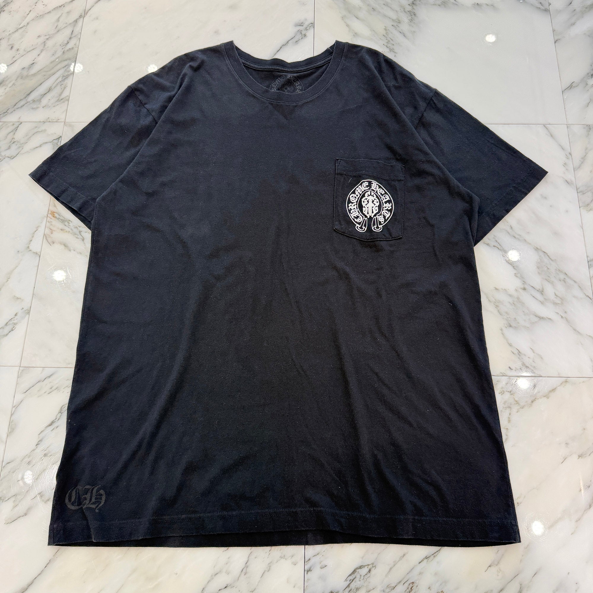 CHROME HEARTS American Flag Scroll Logo Tee Size XL クロムハーツ アメリカ国旗 スクロールロゴ Tシャツ サイズXL