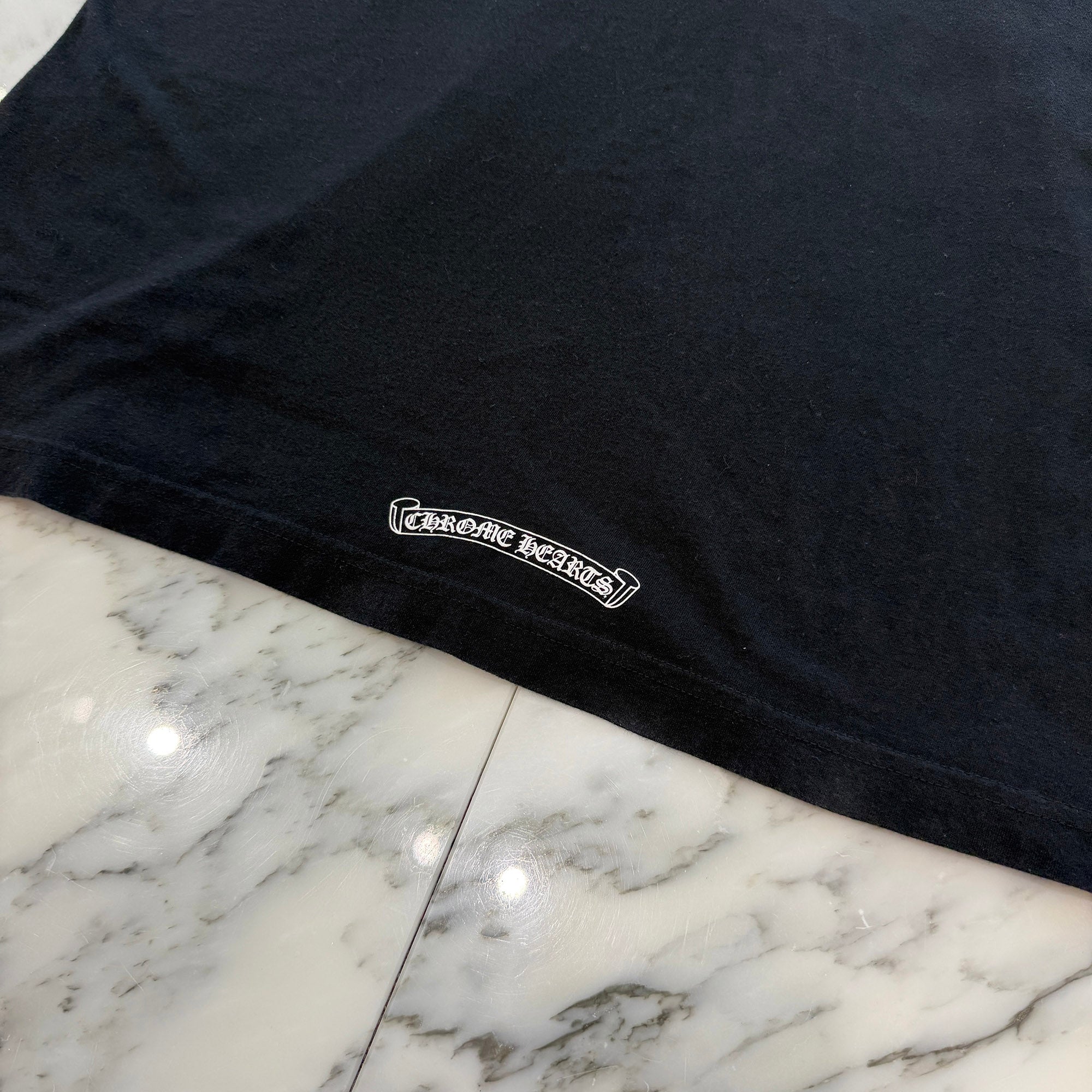 CHROME HEARTS American Flag Scroll Logo Tee Size XL クロムハーツ アメリカ国旗 スクロールロゴ Tシャツ サイズXL
