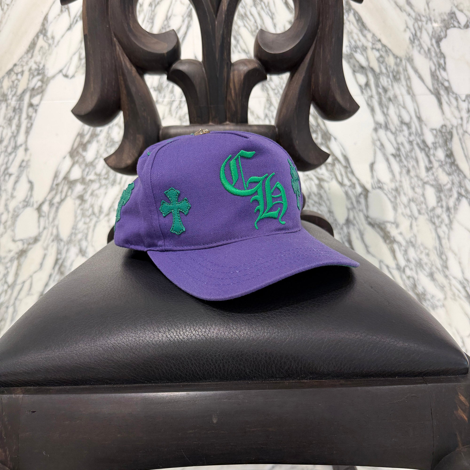 CHROME HEARTS Cemetery Cross Patch Trucker Cap ONE SIZE (53-60) クロムハーツ セメタリークロスパッチ トラッカーキャップ ONE SIZE (53-60)