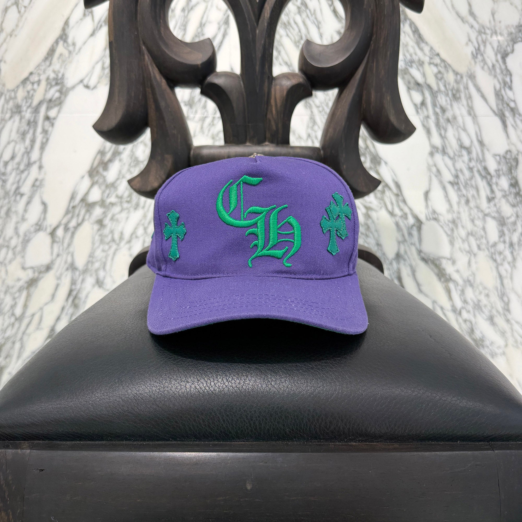 CHROME HEARTS Cemetery Cross Patch Trucker Cap ONE SIZE (53-60) クロムハーツ セメタリークロスパッチ トラッカーキャップ ONE SIZE (53-60)