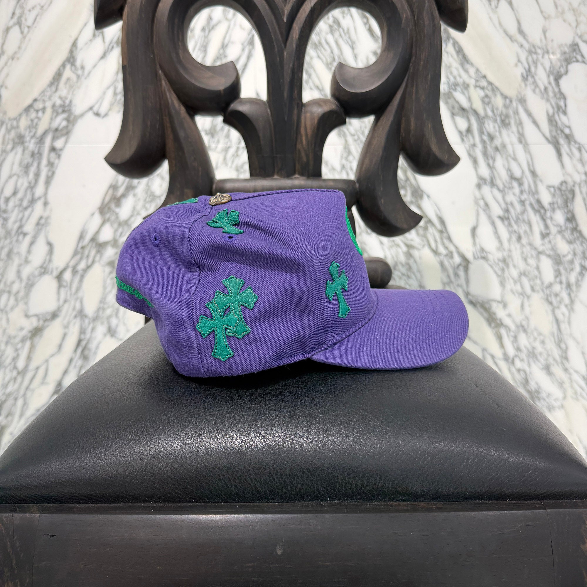 CHROME HEARTS Cemetery Cross Patch Trucker Cap ONE SIZE (53-60) クロムハーツ セメタリークロスパッチ トラッカーキャップ ONE SIZE (53-60)
