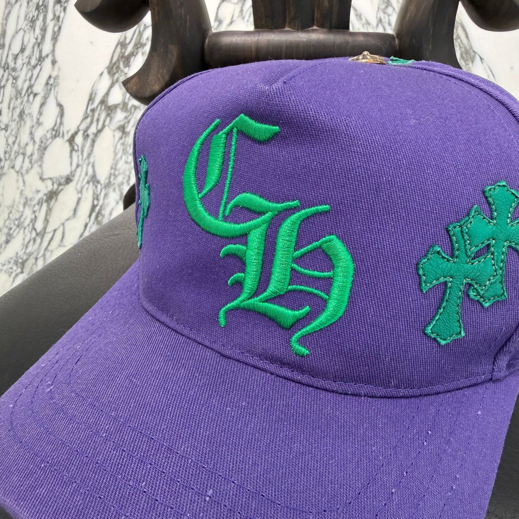 CHROME HEARTS Cemetery Cross Patch Trucker Cap ONE SIZE (53-60) クロムハーツ セメタリークロスパッチ トラッカーキャップ ONE SIZE (53-60)