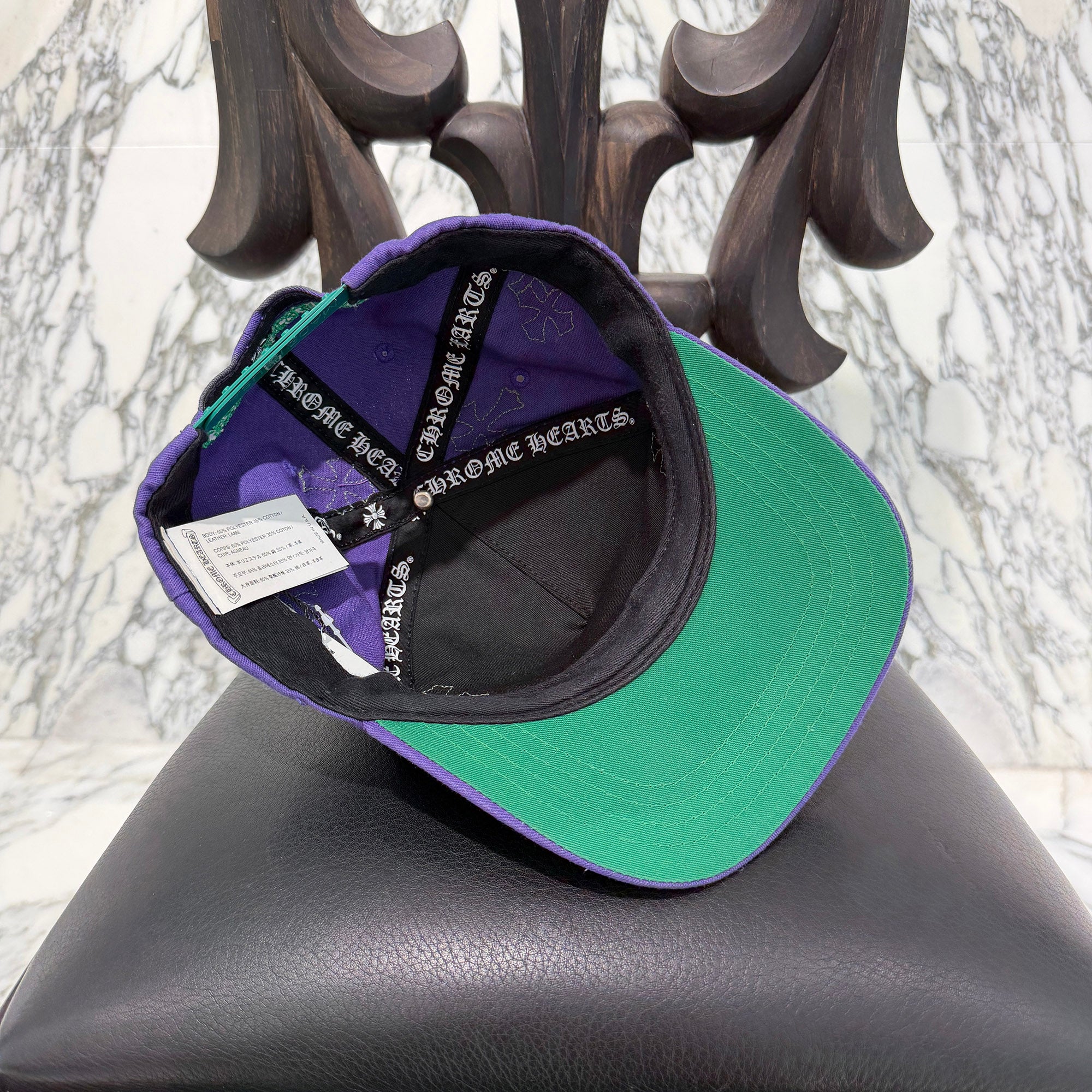 CHROME HEARTS Cemetery Cross Patch Trucker Cap ONE SIZE (53-60) クロムハーツ セメタリークロスパッチ トラッカーキャップ ONE SIZE (53-60)