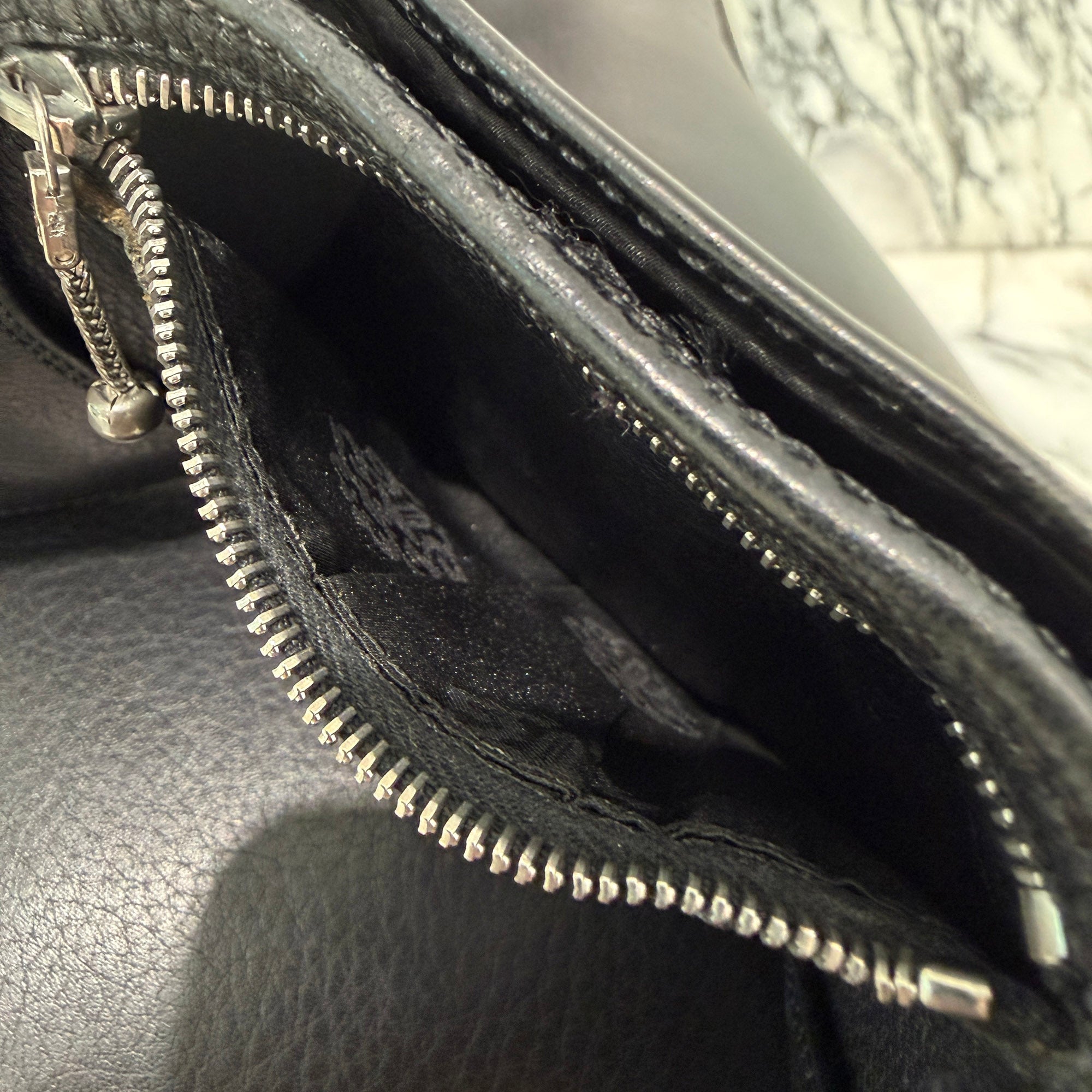 CHROME HEARTS 3 FOLD Cross Ball Button Leather Wallet クロムハーツ 3フォールド クロスボールボタン レザーウォレット