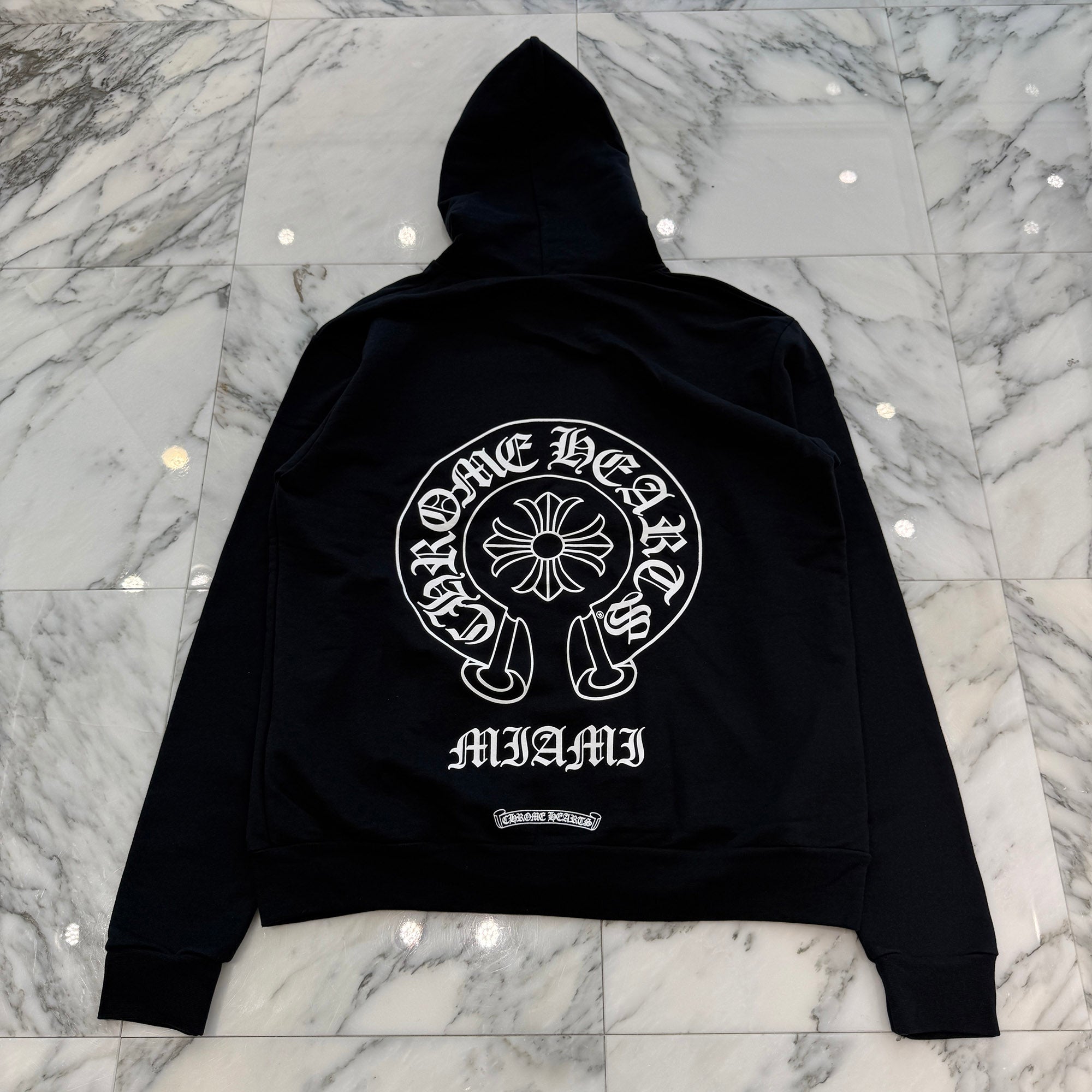 CHROME HEARTS MIAMI Limited Horseshoe Zip Up Hoodie Size S クロムハーツ マイアミ限定 ホースシュー ジップアップ フーディ サイズS
