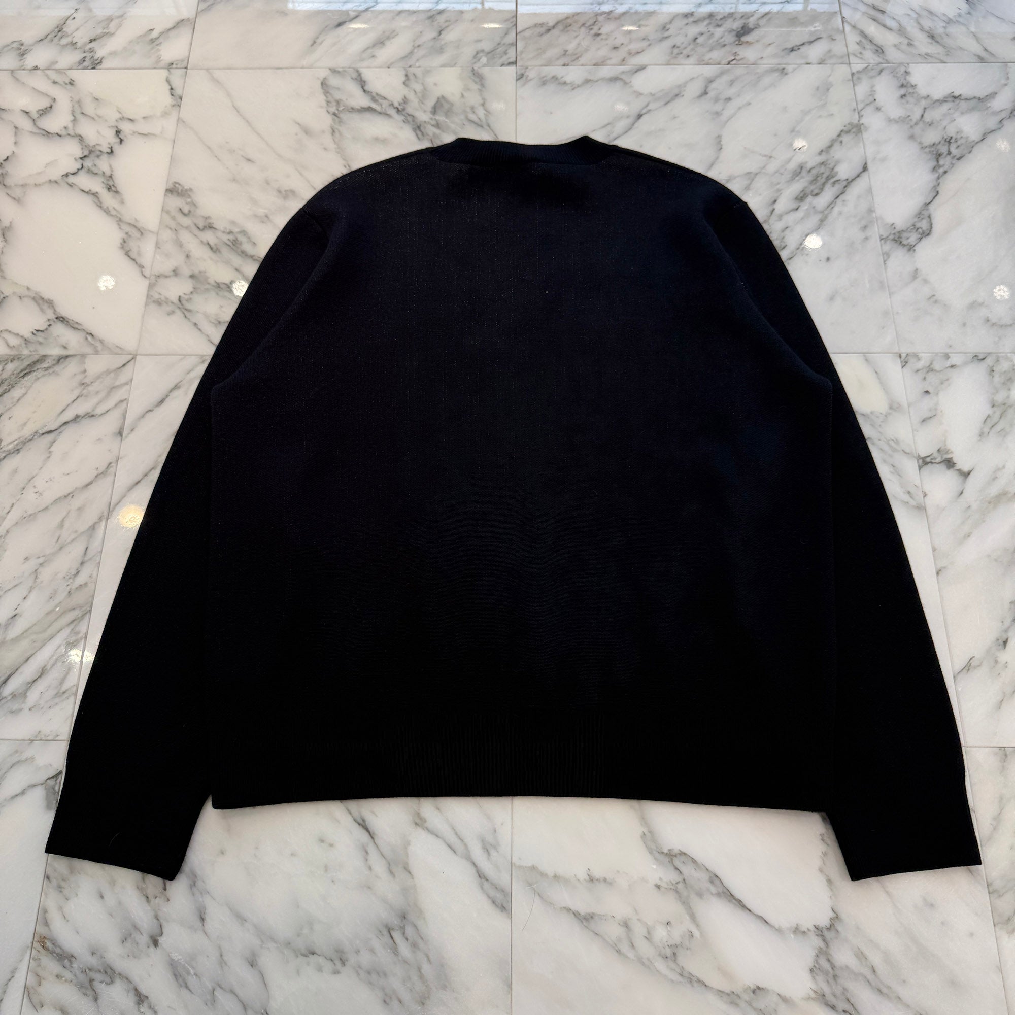 BURBERRY Logo Intarsia Knit Sweater 8024532 Size M バーバリー インターシャロゴ ニットセーター サイズM