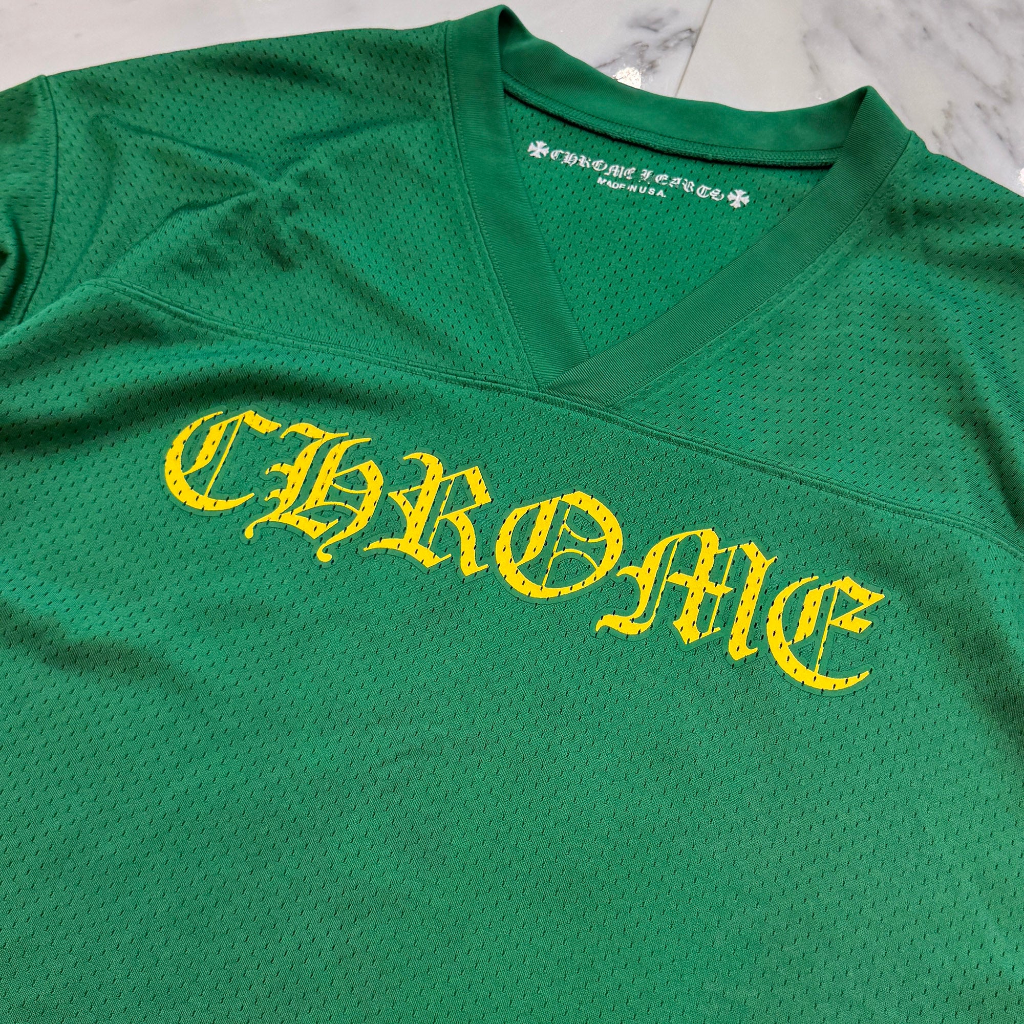 CHROME HEARTS Mesh Warm Up Jersey Size XL クロムハーツ メッシュウォームアップジャージー サイズXL