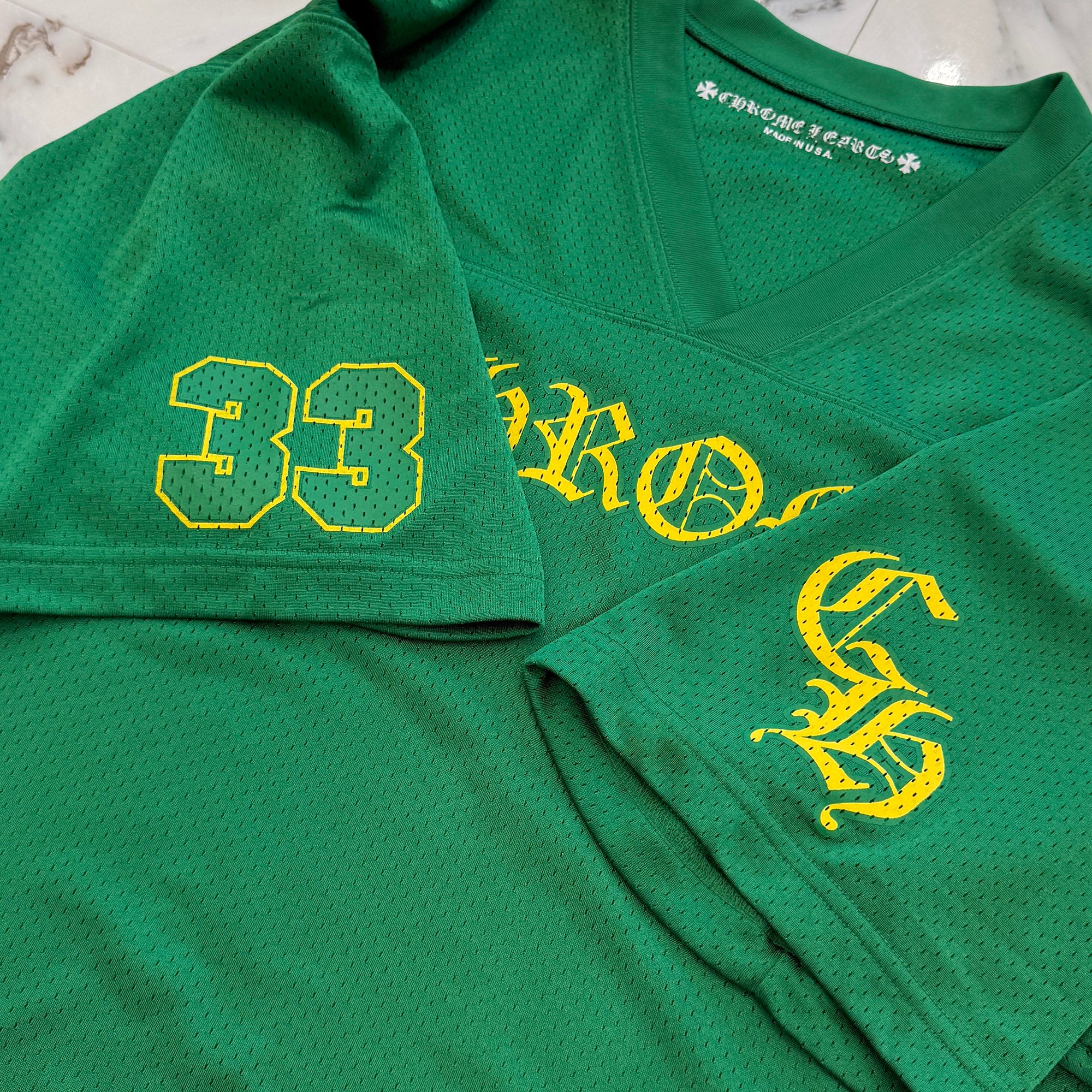 CHROME HEARTS Mesh Warm Up Jersey Size XL クロムハーツ メッシュウォームアップジャージー サイズXL