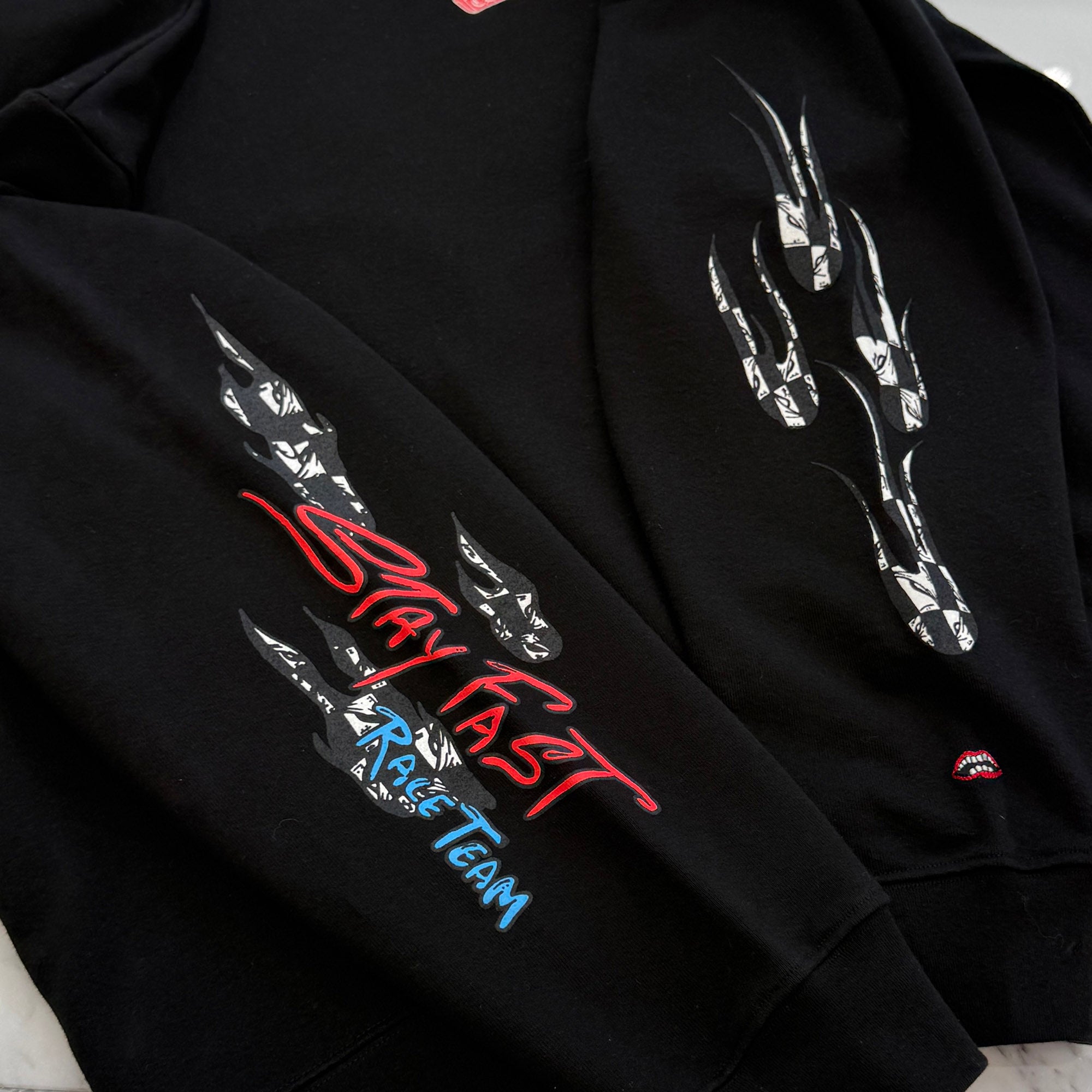 CHROME HEARTS × MATTY BOY PPO STAY FAST RACE TEAM Sweatshirt Size XL クロムハーツ × マッティボーイ ステイファスト レースチーム スウェットシャツ サイズXL