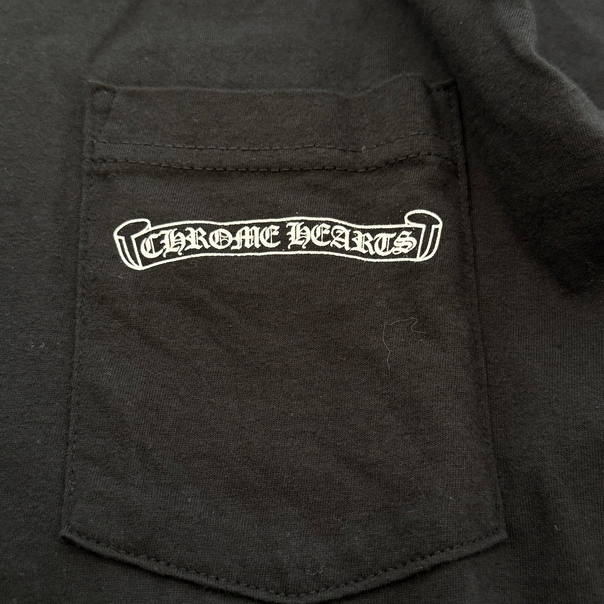 CHROME HEARTS Scroll CH Plus Long Sleeve Tee Size L クロムハーツ スクロール CHプラス ロングスリーブTシャツ サイズL