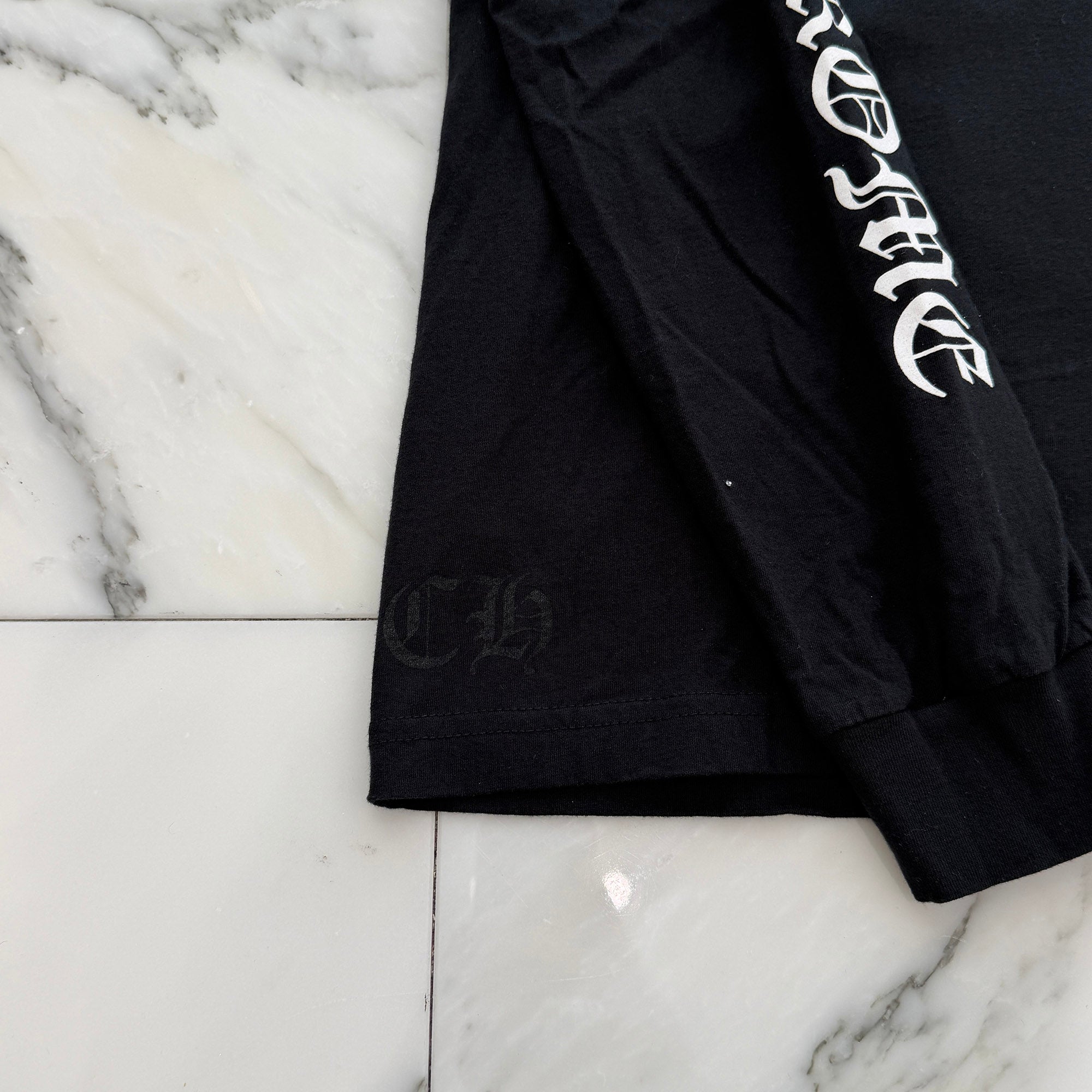 CHROME HEARTS Scroll CH Plus Long Sleeve Tee Size L クロムハーツ スクロール CHプラス ロングスリーブTシャツ サイズL