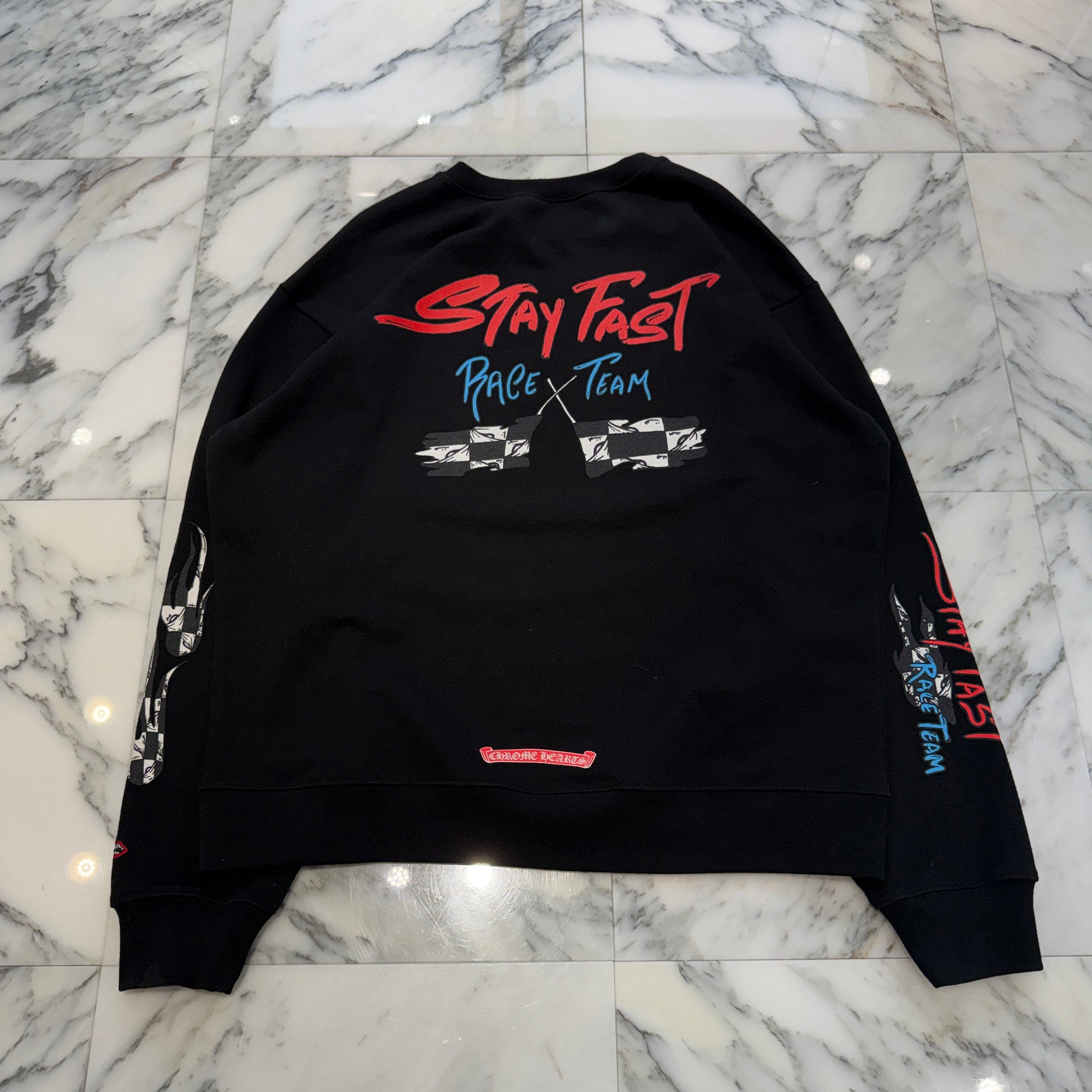 CHROME HEARTS × MATTY BOY PPO STAY FAST RACE TEAM Sweatshirt Size XL クロムハーツ × マッティボーイ ステイファスト レースチーム スウェットシャツ サイズXL