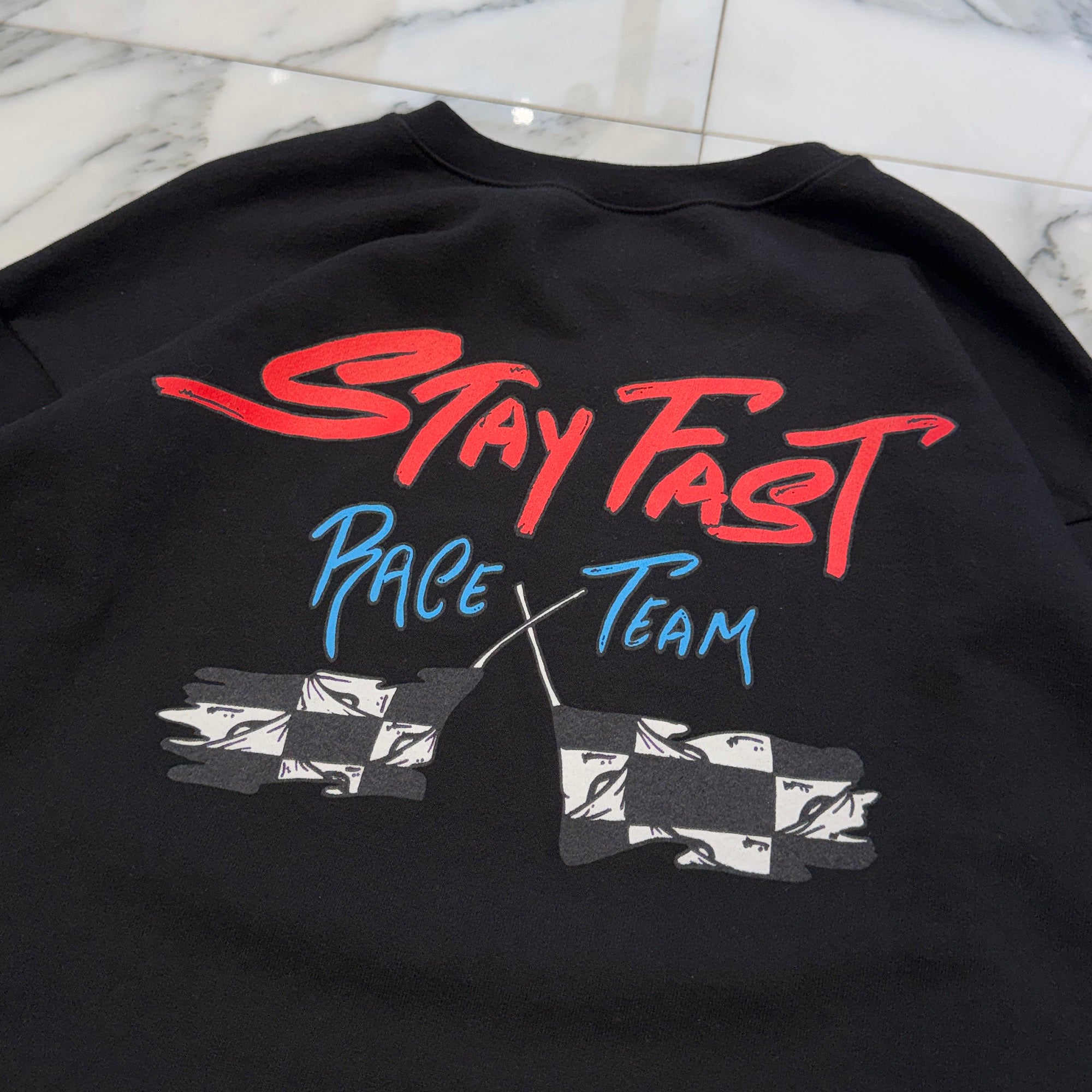CHROME HEARTS × MATTY BOY PPO STAY FAST RACE TEAM Sweatshirt Size XL クロムハーツ × マッティボーイ ステイファスト レースチーム スウェットシャツ サイズXL