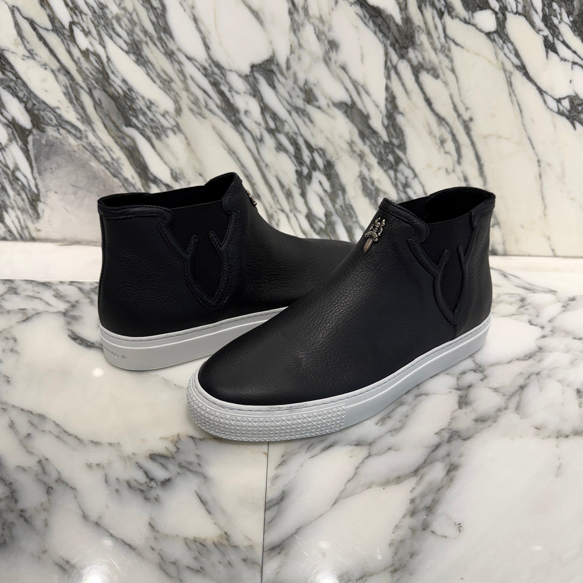 CHROME HEARTS｜クロムハーツ DAGGER ダガー シューズ CHROME HEARTS Dagger MID TOP Sneaker Size 41 (約26.0～26.5cm