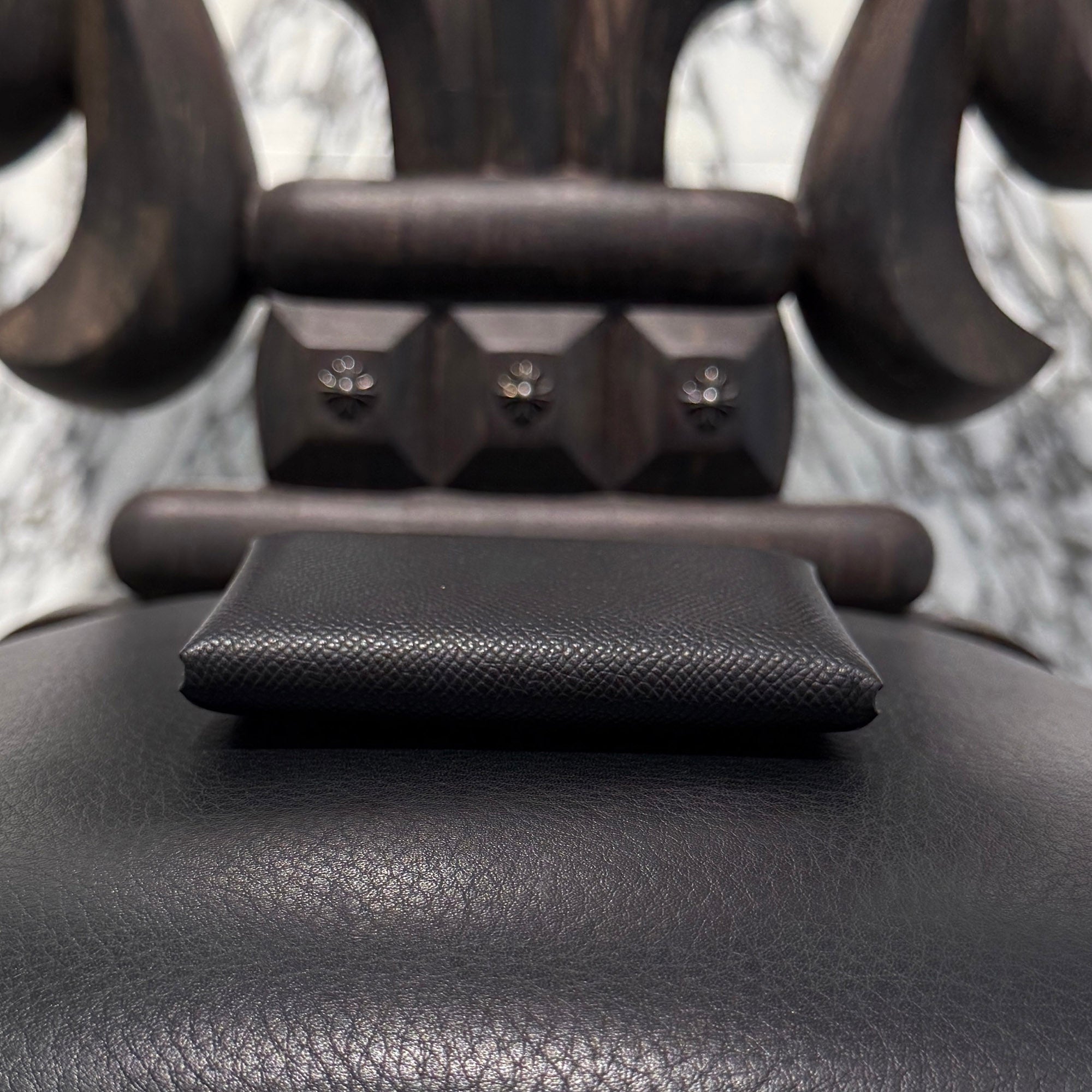 HERMES Calvi Duo Card Case "NOIR" W刻印 エルメス カルヴィデュオ カードケース "ノワール" W刻印
