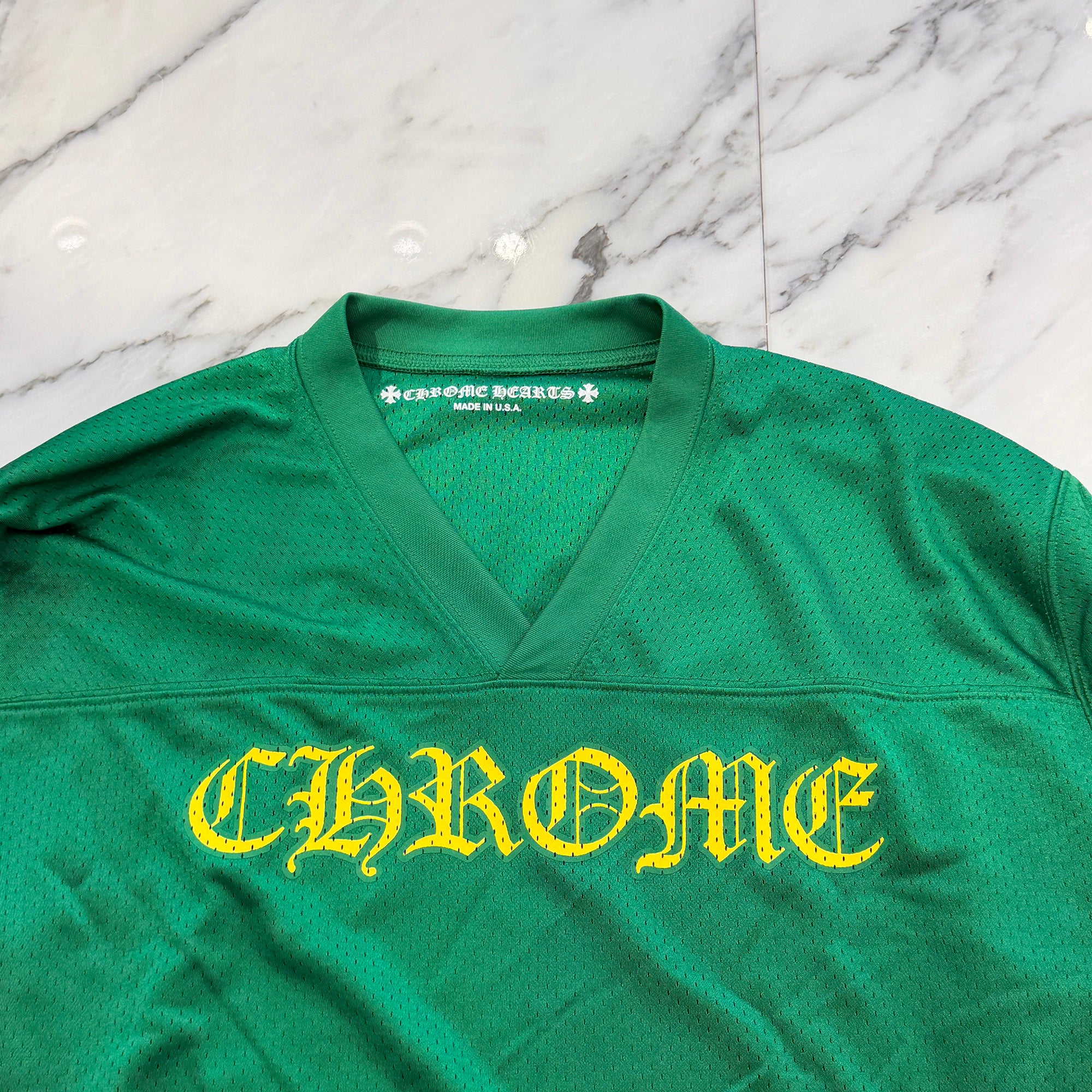 CHROME HEARTS Mesh Warm Up Jersey Size M クロムハーツ メッシュウォームアップジャージー サイズM