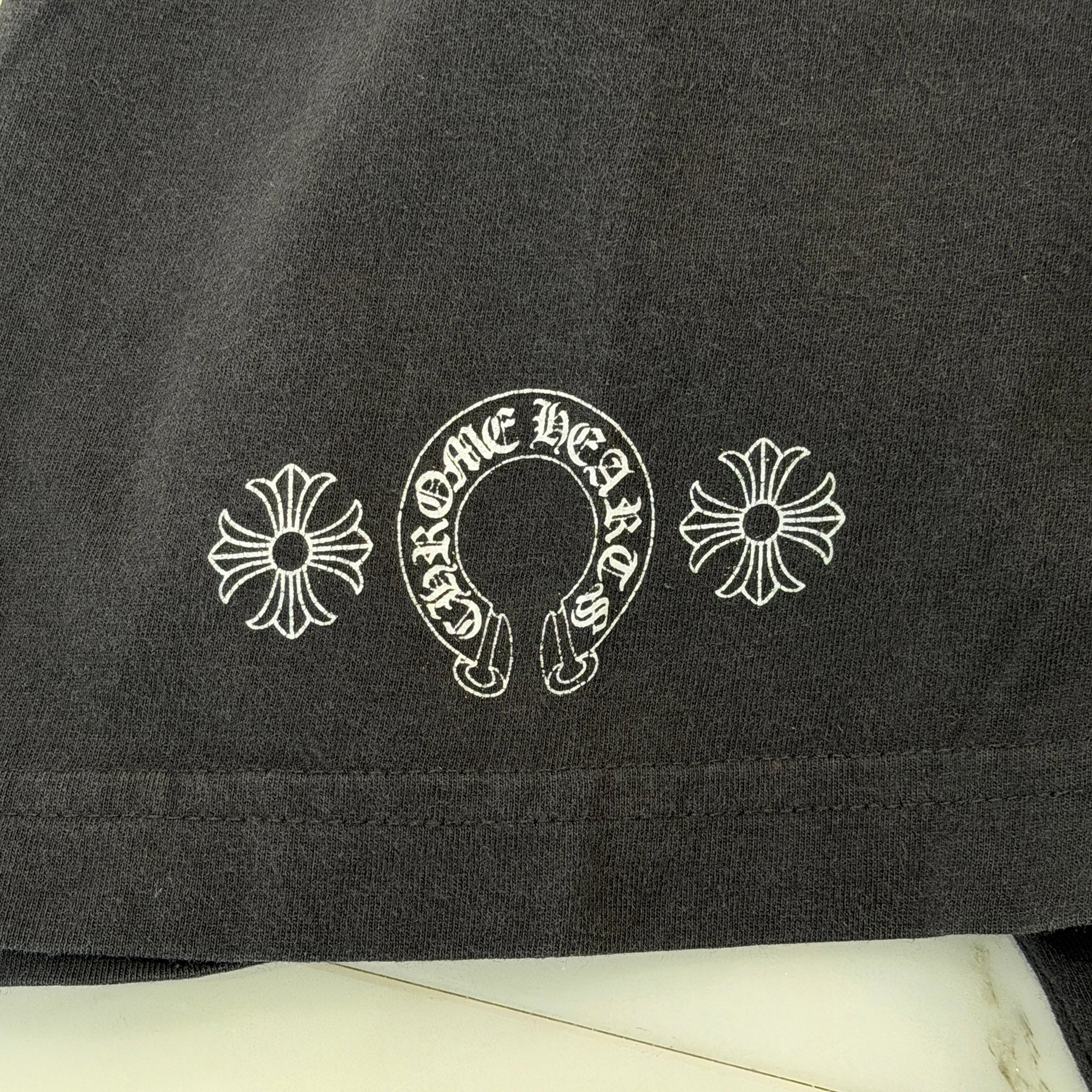 CHROME HEARTS Back Grad Circle Logo Tee Size XL クロムハーツ バックグラデーション サークルロゴ Tシャツ サイズXL
