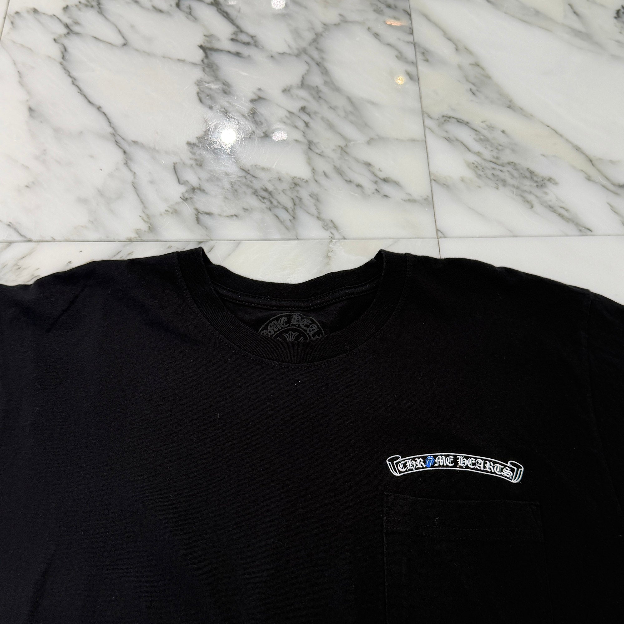 CHROME HEARTS × The Rolling Stones New York Limited Tee Size L クロムハーツ × ローリングストーンズ ニューヨーク限定 Tシャツ サイズL