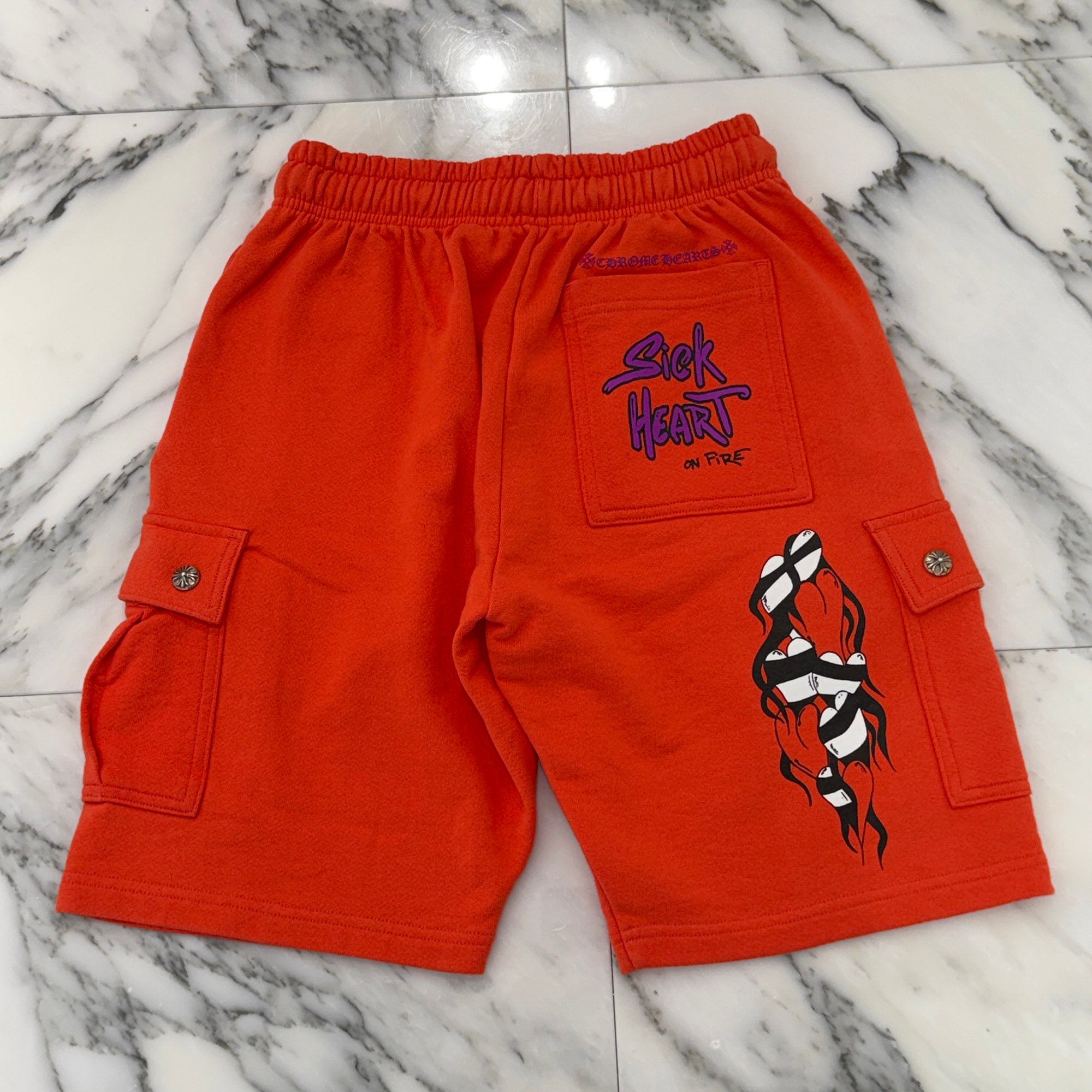 CHROME HEARTS × MATTY BOY 2023SS Sadistic Lipstick Half Pants Size S クロムハーツ × マッティボーイ サディスティック リップスティック ハーフパンツ サイズS
