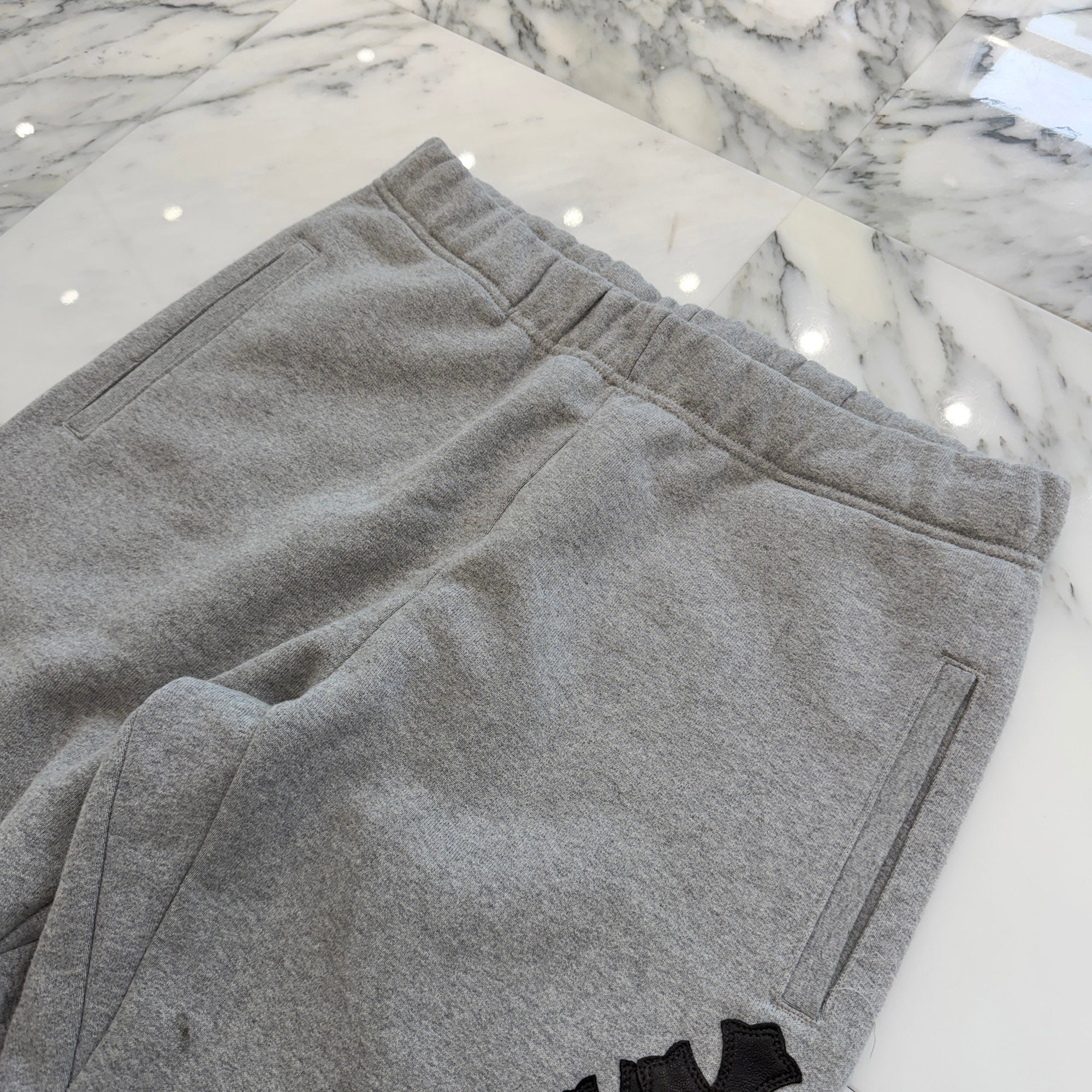 CHROME HEARTS Y NOT 3 Cemetery Cross Patch Sweat Long Pants Size M クロムハーツ ワイノット 3セメタリークロスパッチ スウェットパンツ サイズM