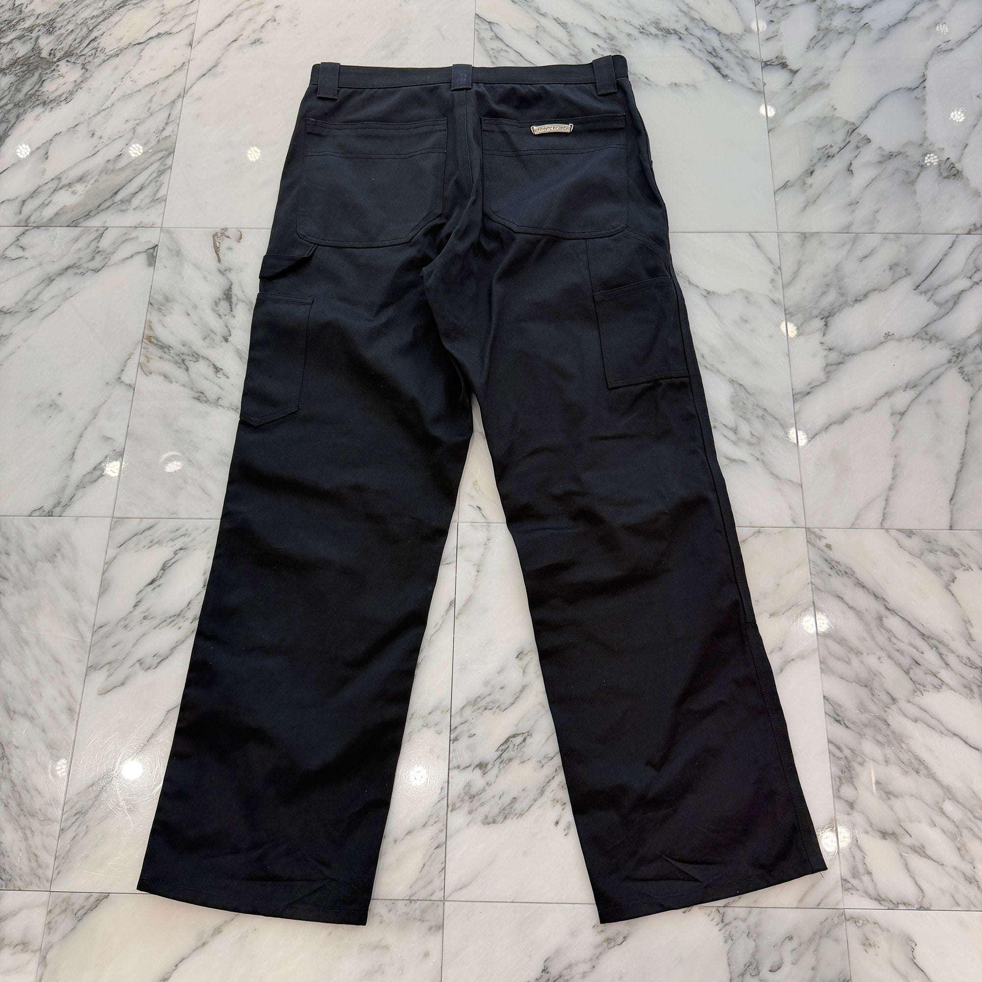CHROME HEARTS Carpenter Cross Ball Button Denim Pants Size 33 クロムハーツ カーペンター クロスボールボタン デニムパンツ サイズ33