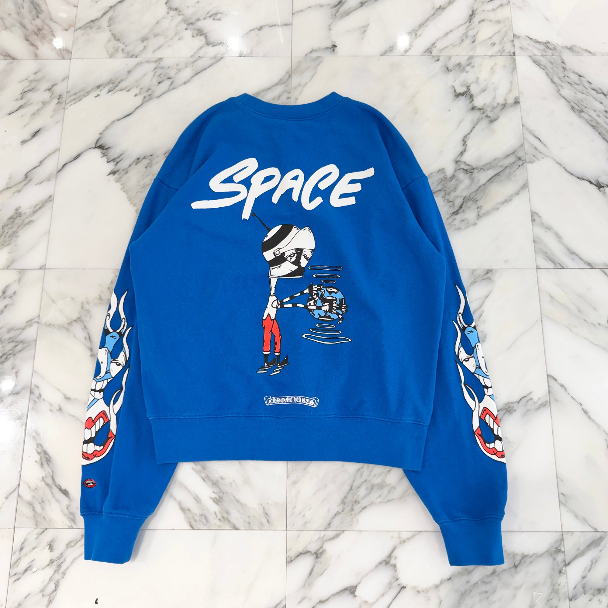 CHROME HEARTS × MATTY BOY PPO SPACE Sweat Shirt Size S クロムハーツ × マッティボーイ プロ スペース スウェットシャツ サイズS