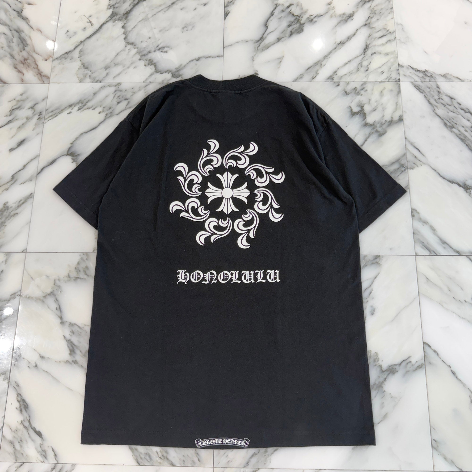 CHROME HEARTS Honolulu Exclusive Horseshoe Logo Tee Size L クロムハーツ ホノルル限定 ホースシュー ロゴ Tシャツ サイズL