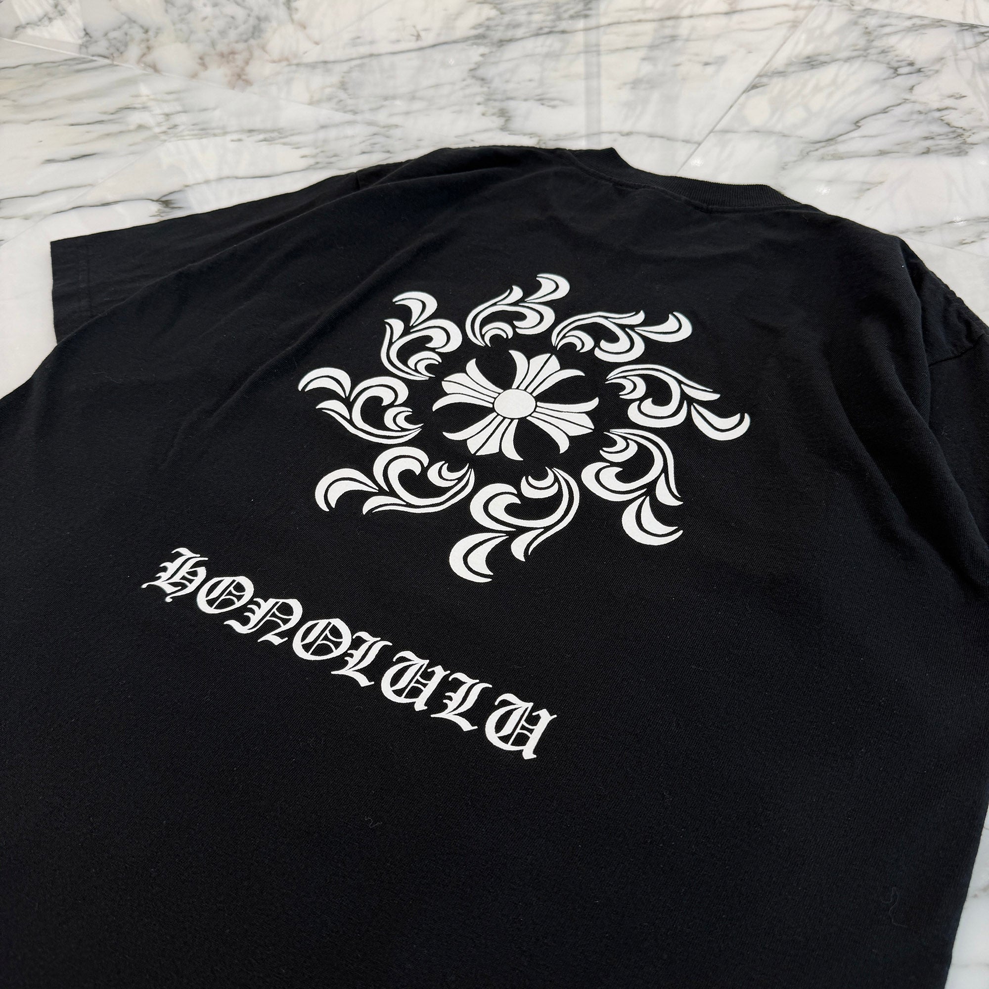 CHROME HEARTS Honolulu Exclusive Horseshoe Logo Tee Size L クロムハーツ ホノルル限定 ホースシュー ロゴ Tシャツ サイズL