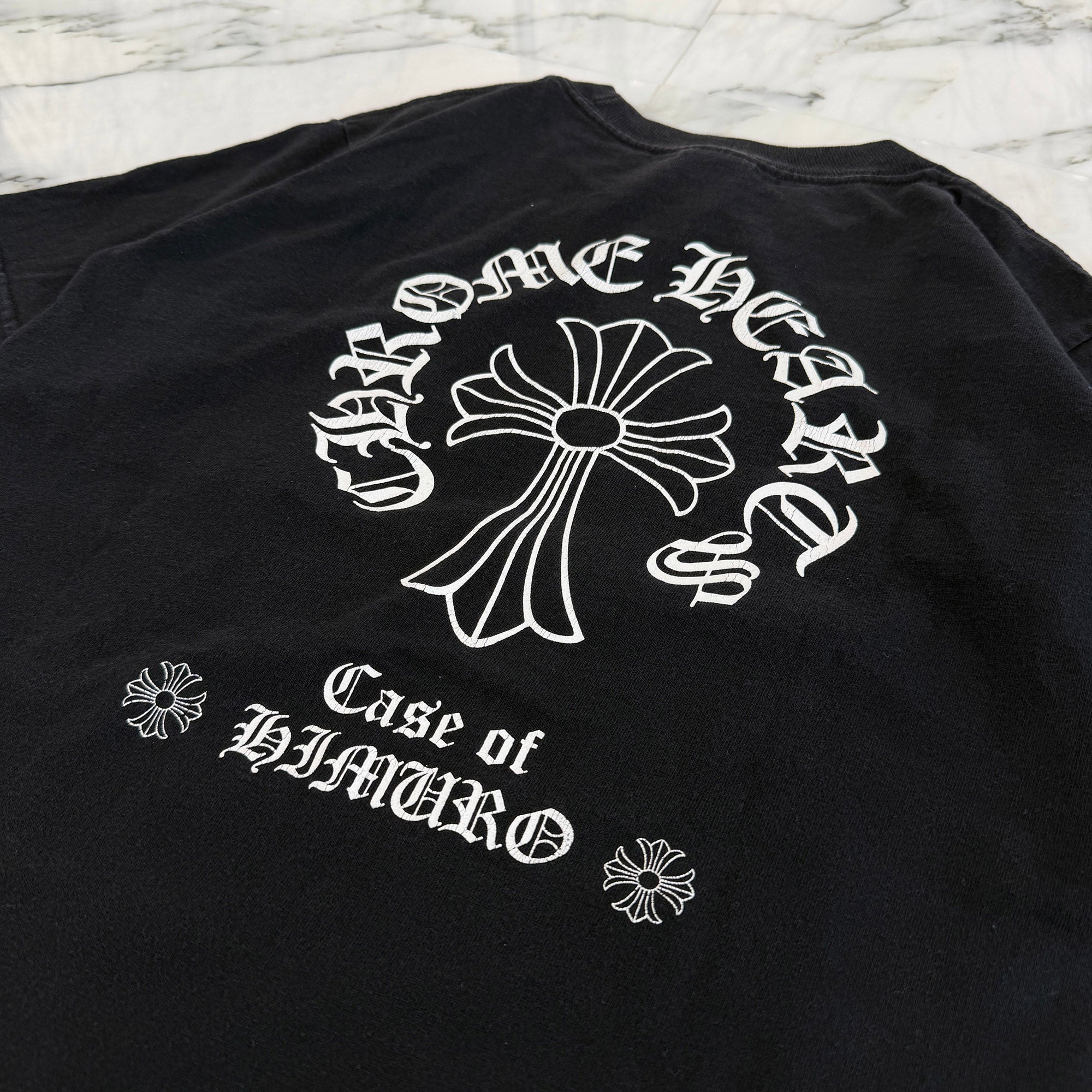 CHROME HEARTS× KYOSUKE HIMURO "CASE OF HIMURO 2003" 15th Anniversary Live Tee Size S クロムハーツ × 氷室京介 "ケース オブ ヒムロ 2003" 15周年アニバーサリーライブ Ｔシャツ サイズS