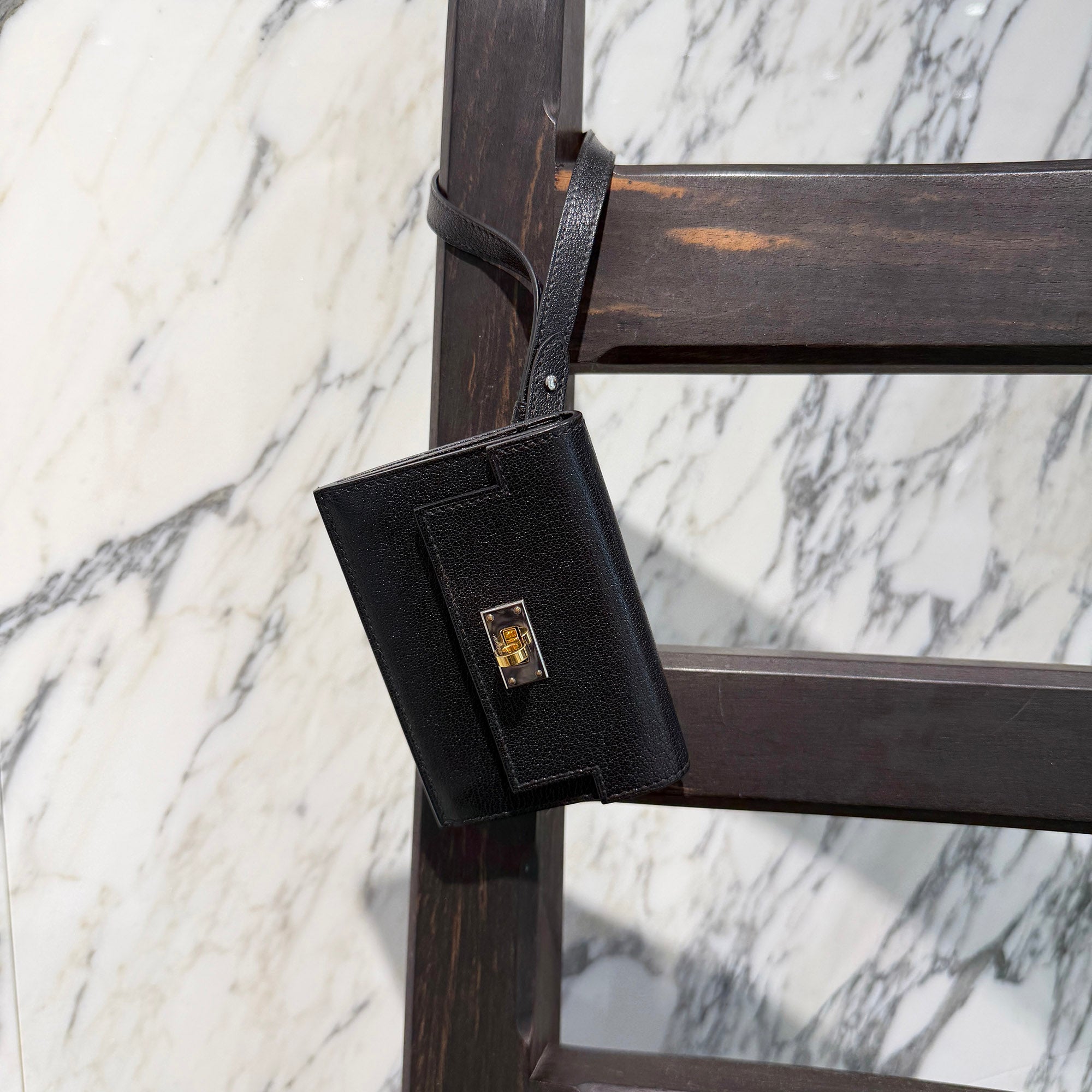 HERMES Kelly Pocket Slim Wallet W刻印 エルメス ケリーポケットスリムウォレット