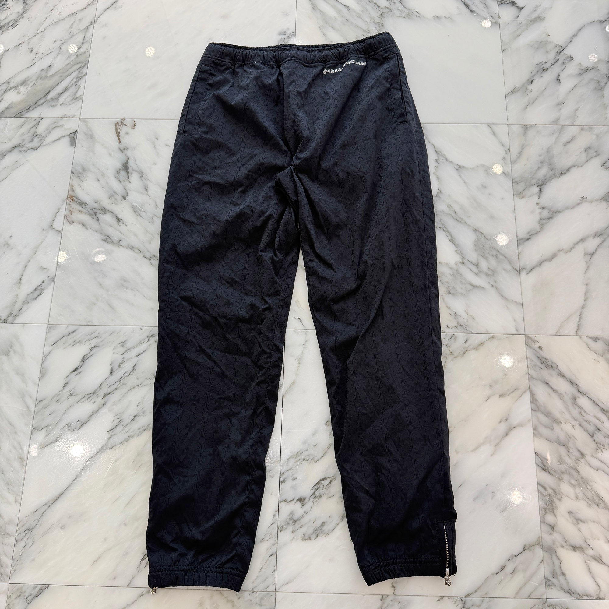 CHROME HEARTS TRASH PICK UP CH Plus Track Nylon Pants Size S クロムハーツ トラッシュピックアップ CHプラス トラック ナイロンパンツ サイズS