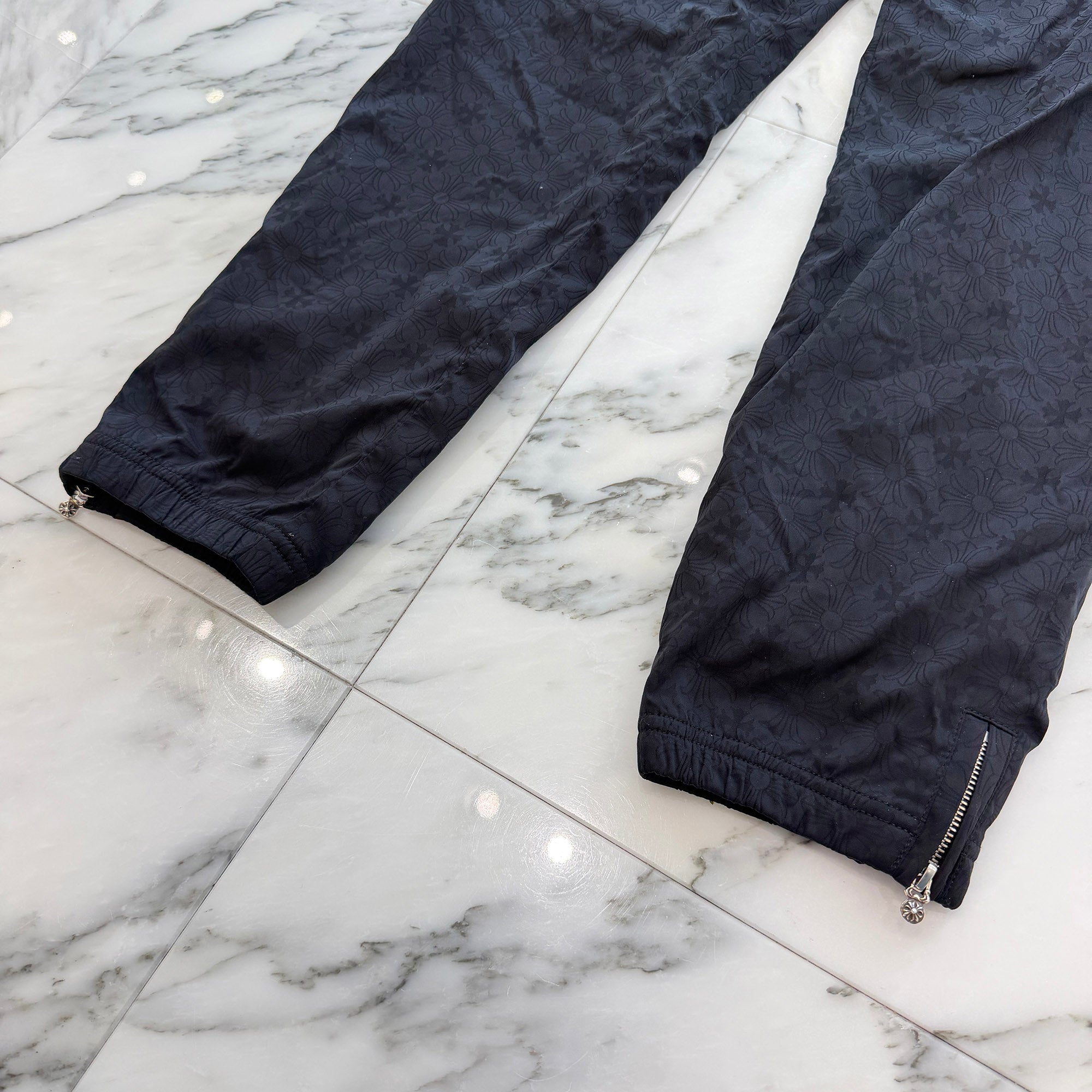 CHROME HEARTS TRASH PICK UP CH Plus Track Nylon Pants Size S クロムハーツ トラッシュピックアップ CHプラス トラック ナイロンパンツ サイズS