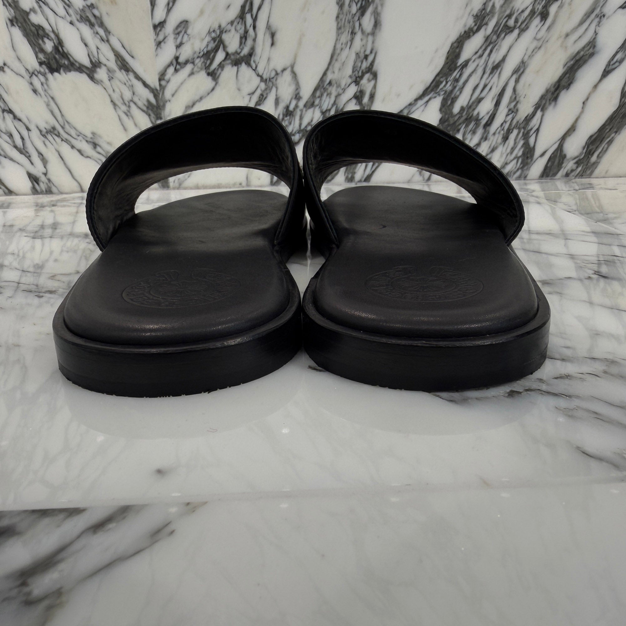 CHROME HEARTS Chomper Leather Patch Sandals Size 43 (約27.5cm～28.0cm) クロムハーツ チョンパーレザーパッチ サンダル サイズ43 (約27.5cm～28.0cm)