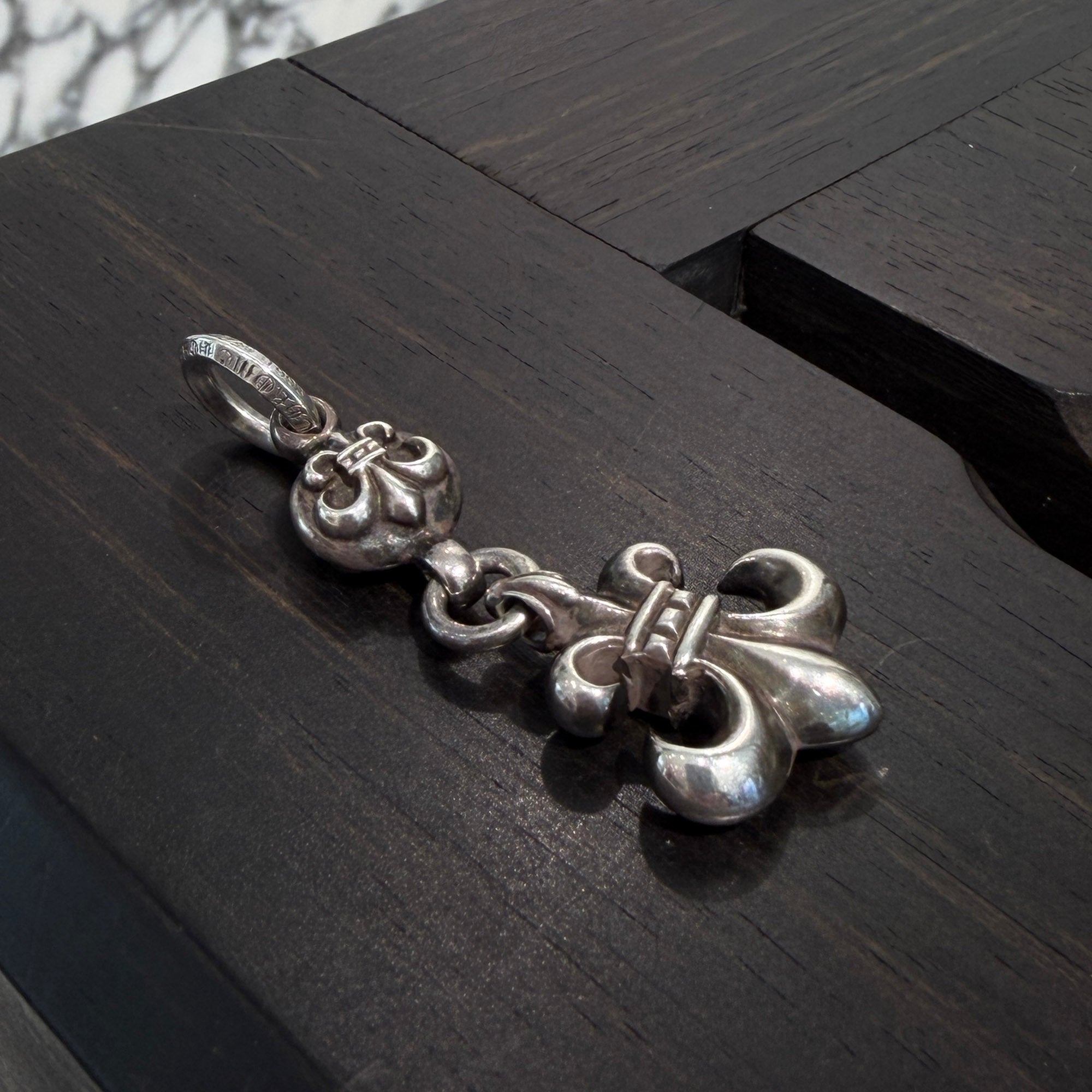 CHROME HEARTS 1 Ball BS Flare Charm Pendant Top クロムハーツ 1