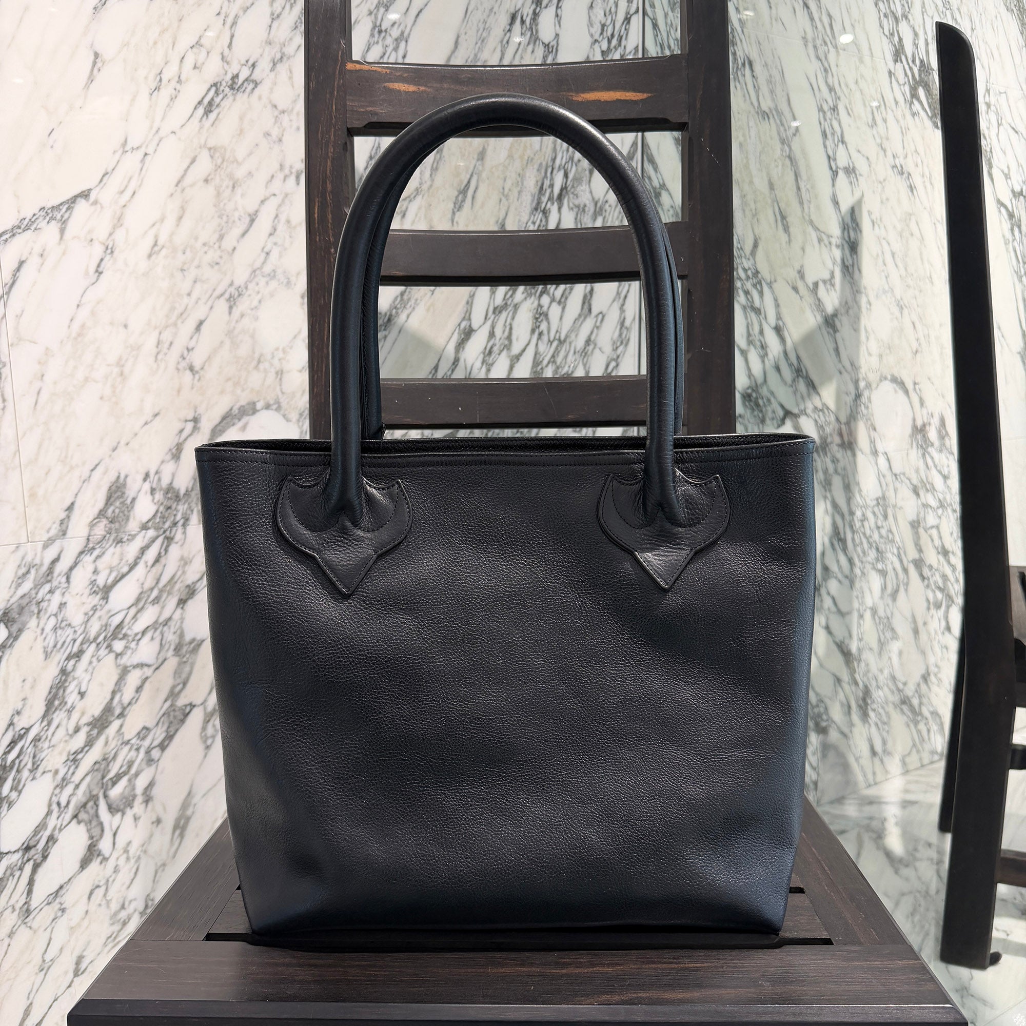 CHROME HEARTS 1 Cross Leather Patch Small CH Cross FS Leather Tote Bag クロムハーツ 1クロス レザーパッチ スモールCHクロス FSレザートートバッグ