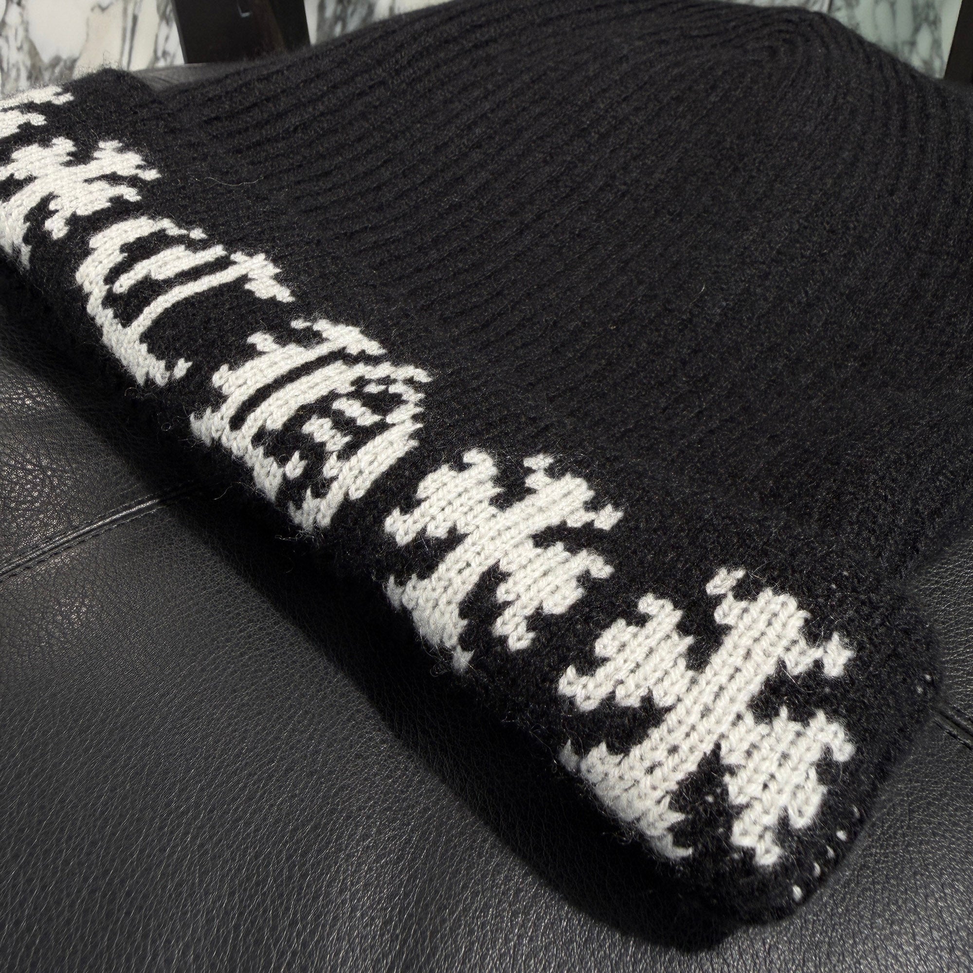 CHROME HEARTS BIG DADDY Cashmere Knit Beanie Size ONE SIZE (25cm) クロムハーツ ビッグダディ カシミヤ ニット ビーニー サイズONE SIZE (25cm)
