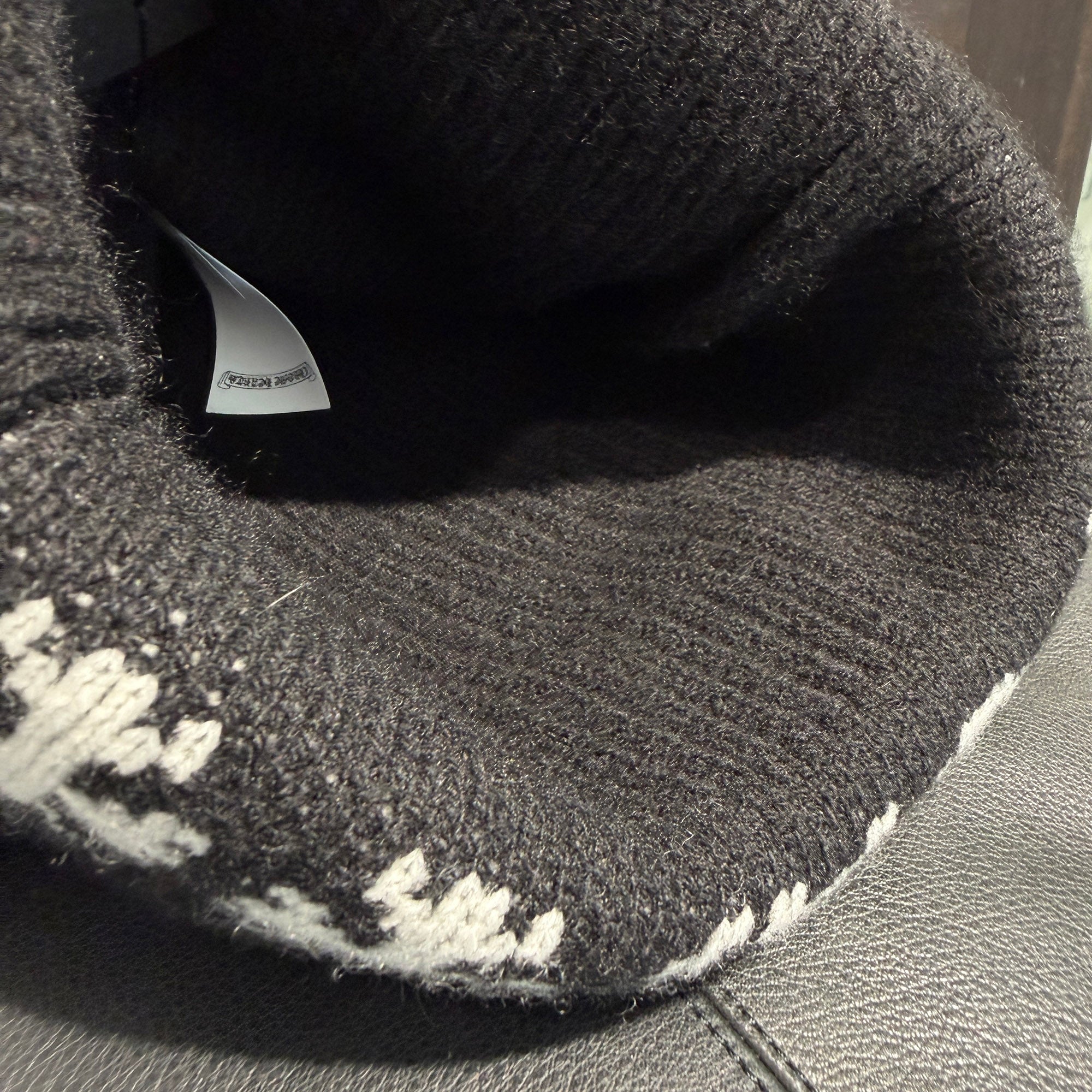 CHROME HEARTS BIG DADDY Cashmere Knit Beanie Size ONE SIZE (25cm) クロムハーツ ビッグダディ カシミヤ ニット ビーニー サイズONE SIZE (25cm)
