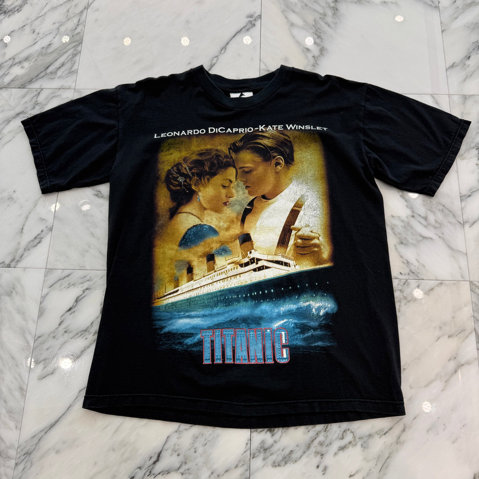 Vintage 90's Titanic "Leonardo DiCaprio" PIMPO S/S Tee 90's タイタニック "レオナルドディカプリオ" ピンポ社製 Tシャツ